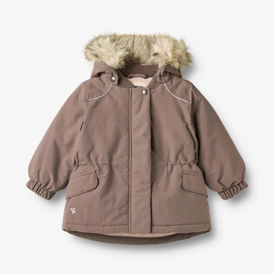 wheat-mathilde-jacke-plum-truffle-wasserdicht-winter image 1