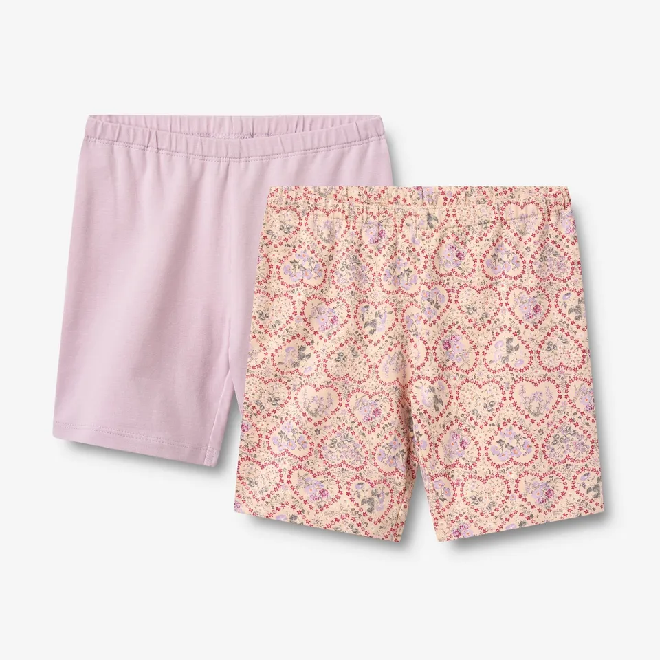 wheat-anne-bike-shorts-m-dchen-magenta-heart-flowers-2er-pack image 1