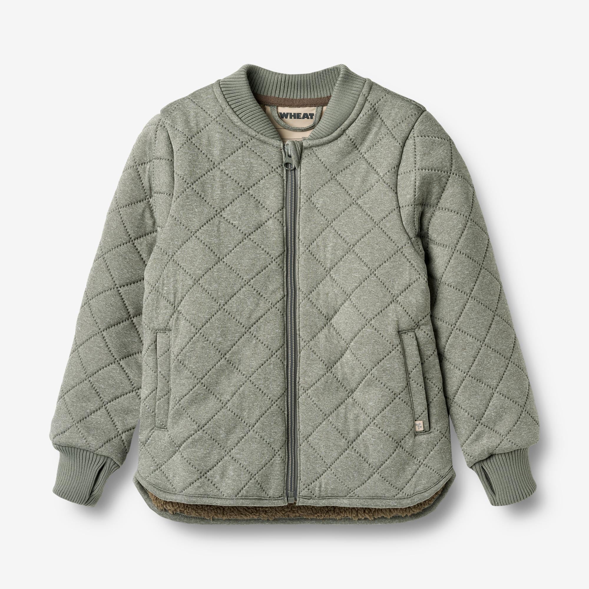 wheat-benni-thermo-jacke-thunder-melange-kinder image 1