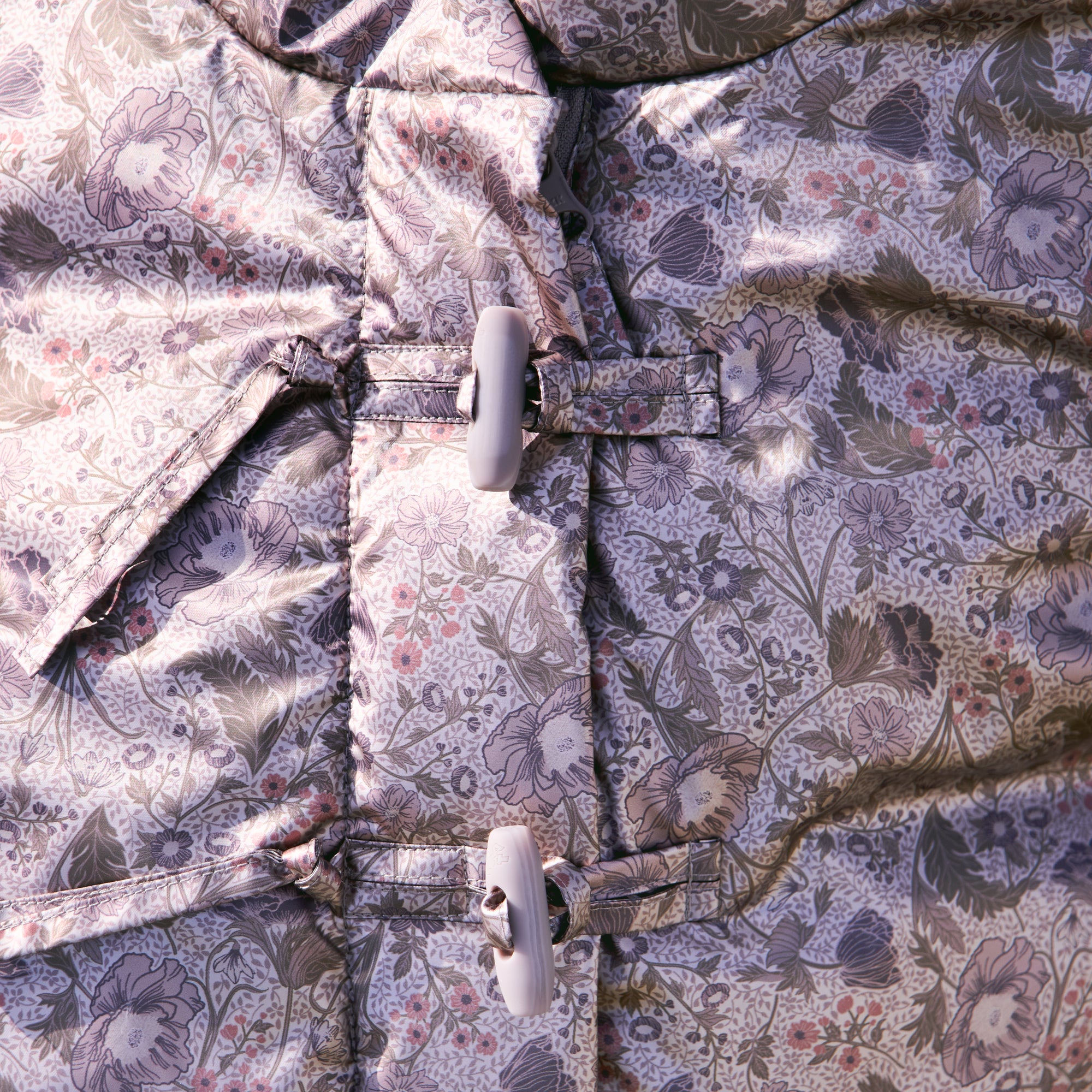wheat-zallie-puffer-jacket-steppjacke-golden-flowers-recycelt image 2