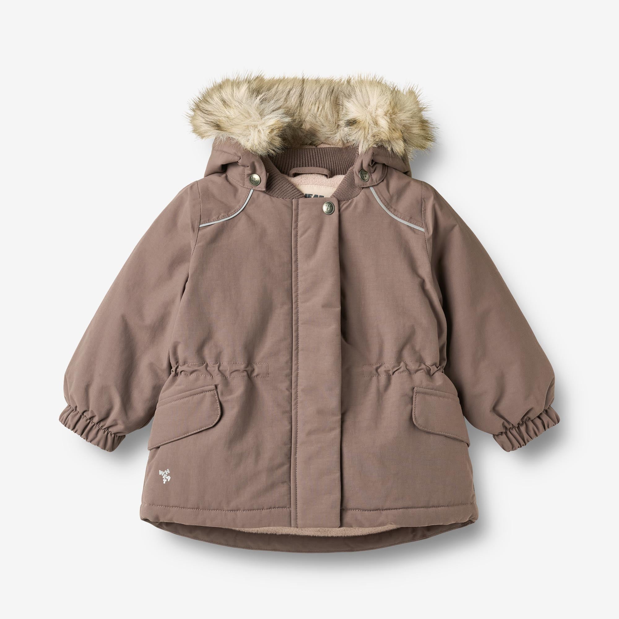 wheat-mathilde-jacke-plum-truffle-wasserdicht-winter image 1
