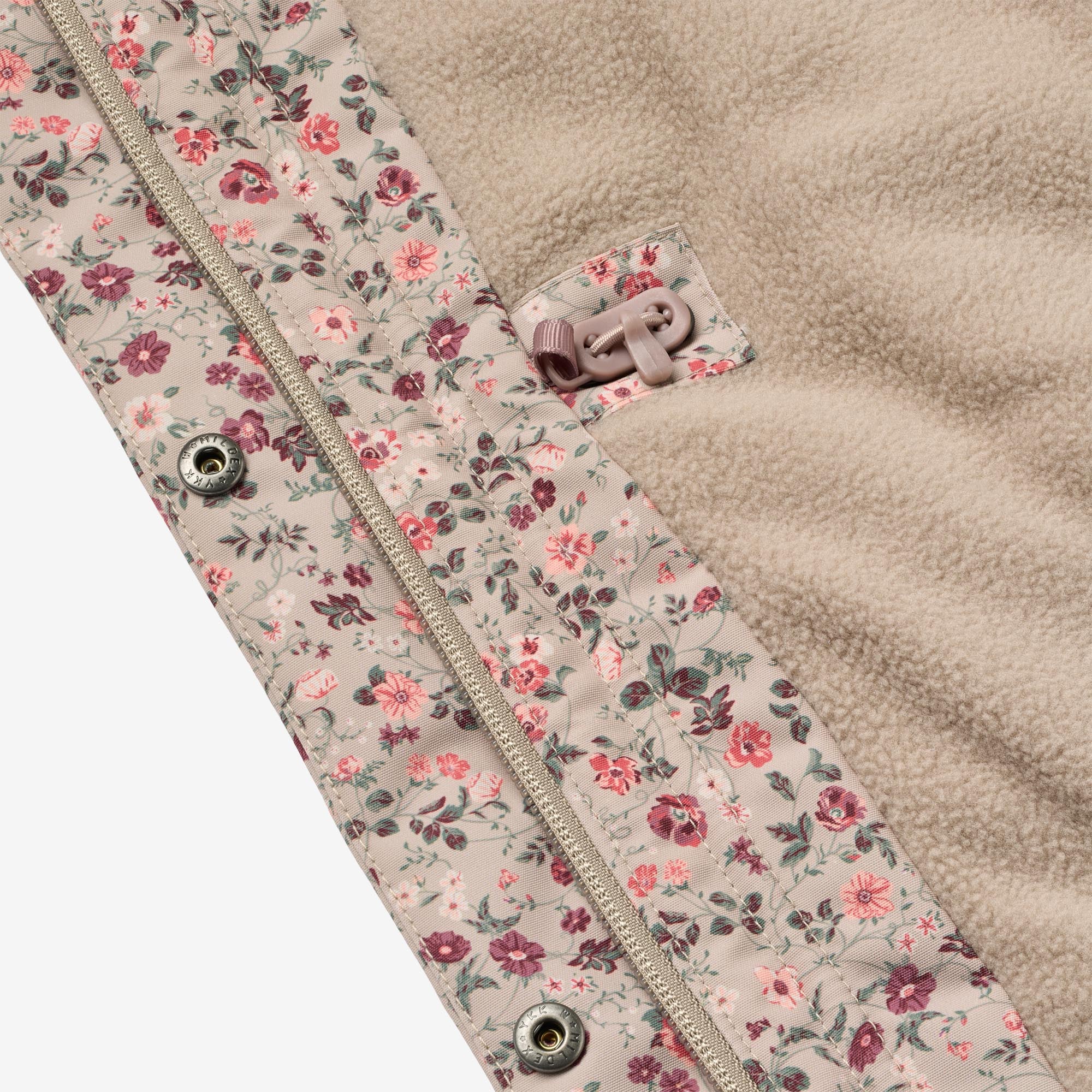 wheat-mathilde-grey-moon-flowers-winterjacke-m-dchen-wasserdicht image 4