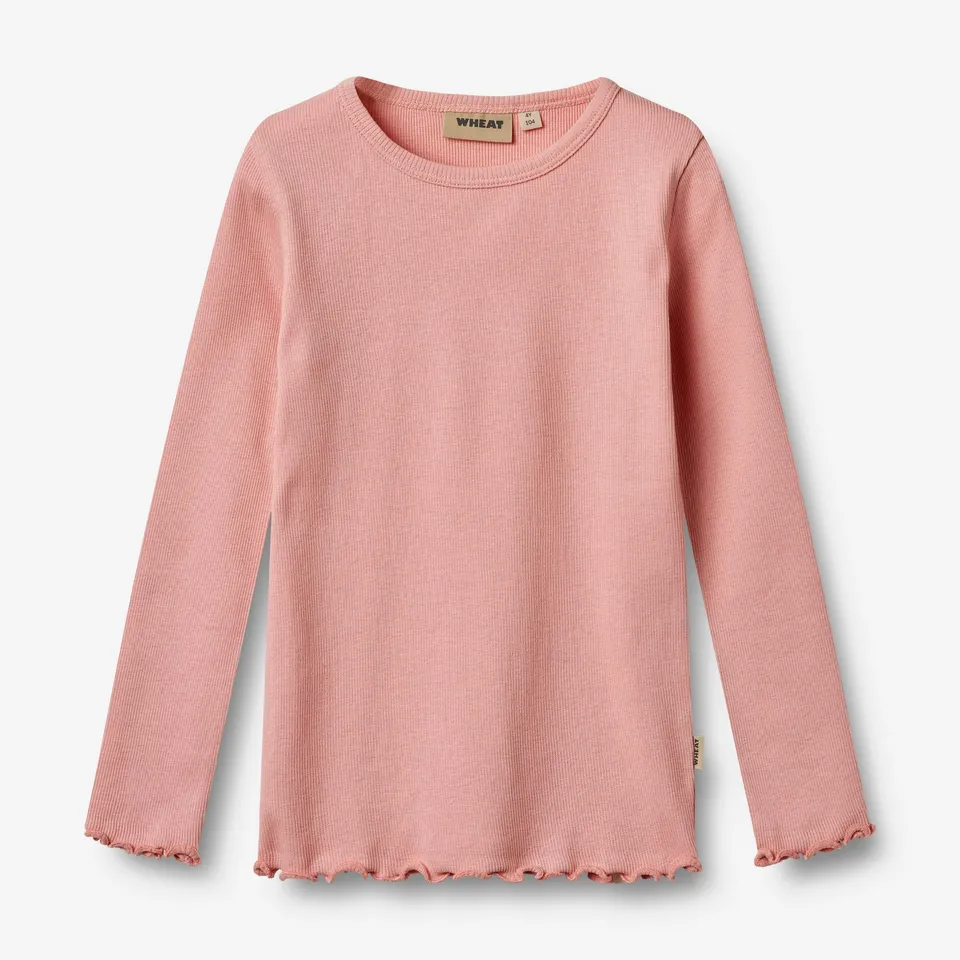 wheat-ida-t-shirt-langarm-rose-bio-baumwolle-gr-92-152 image 1
