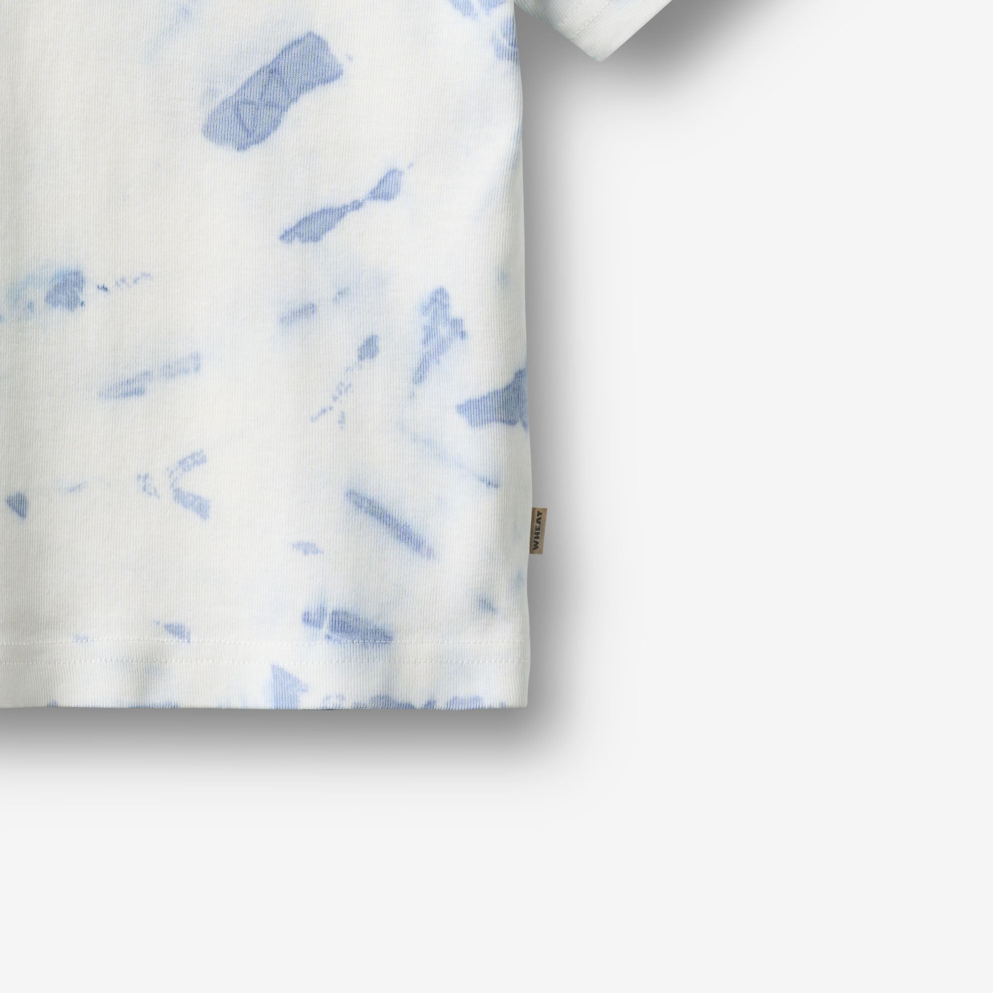 wheat-tommy-t-shirt-blue-tie-dye-bio-baumwolle image 3