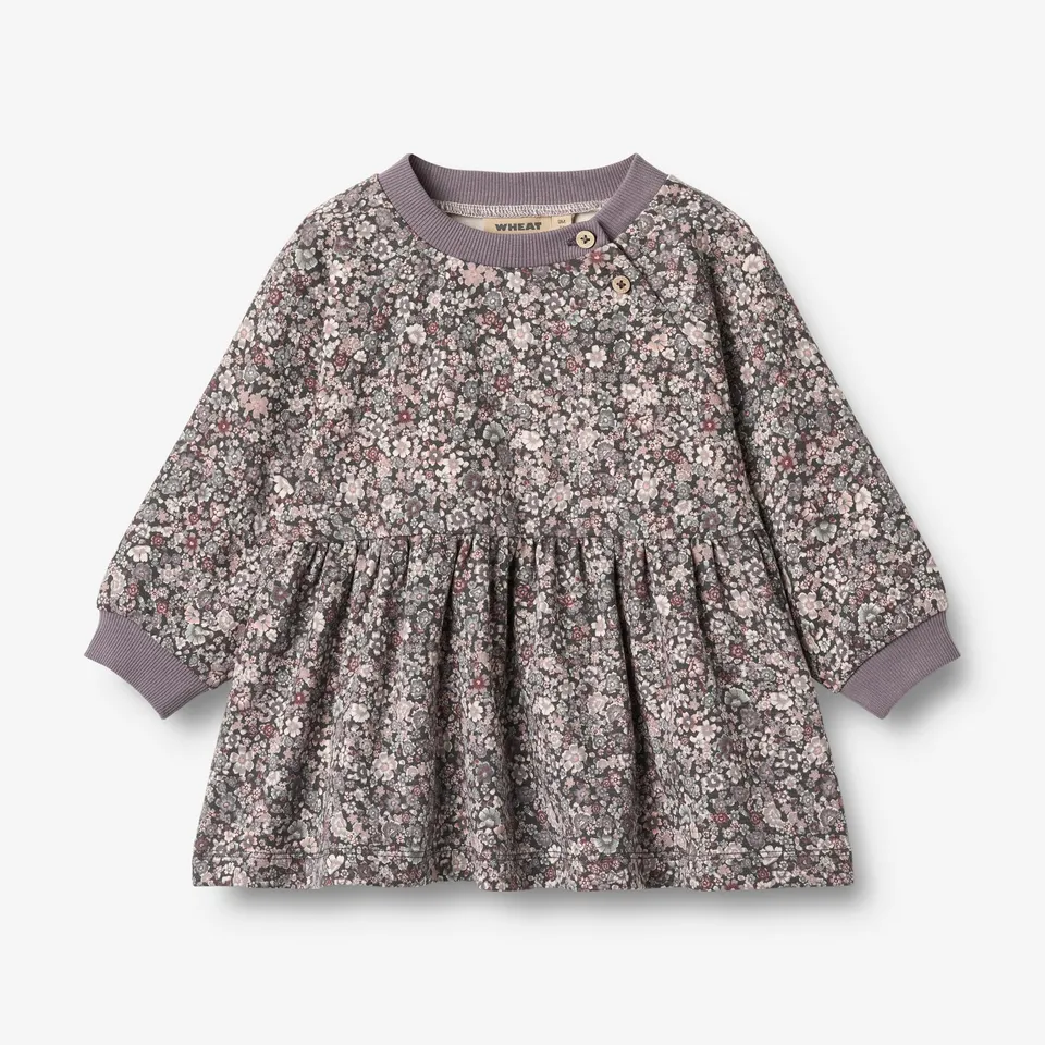 wheat-dorthea-kleid-purple-stone-flowers-jersey-baby image 1