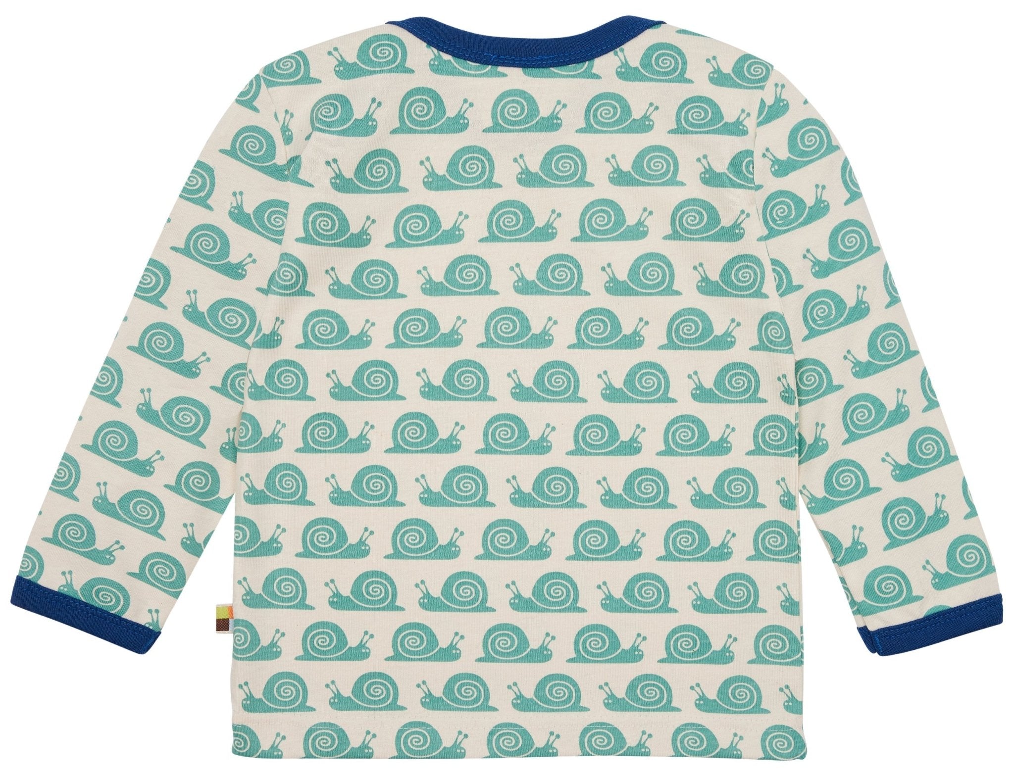 loud-proud-classics-shirt-schnecken-langarmshirt-oregano-bio-baumwolle image 2