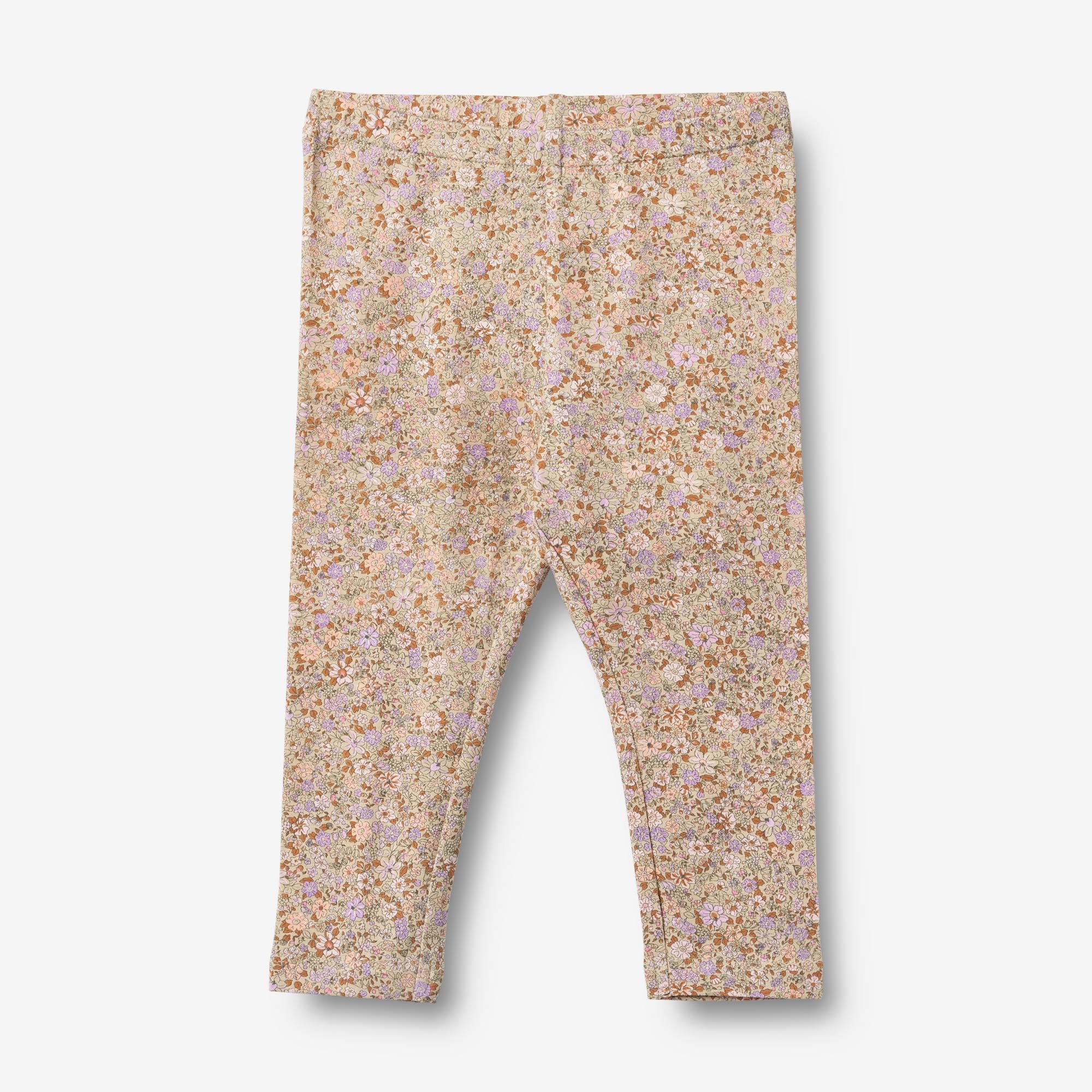 wheat-jules-baby-leggings-lilac-flower-meadow-2er-pack-bio-baumwolle image 3