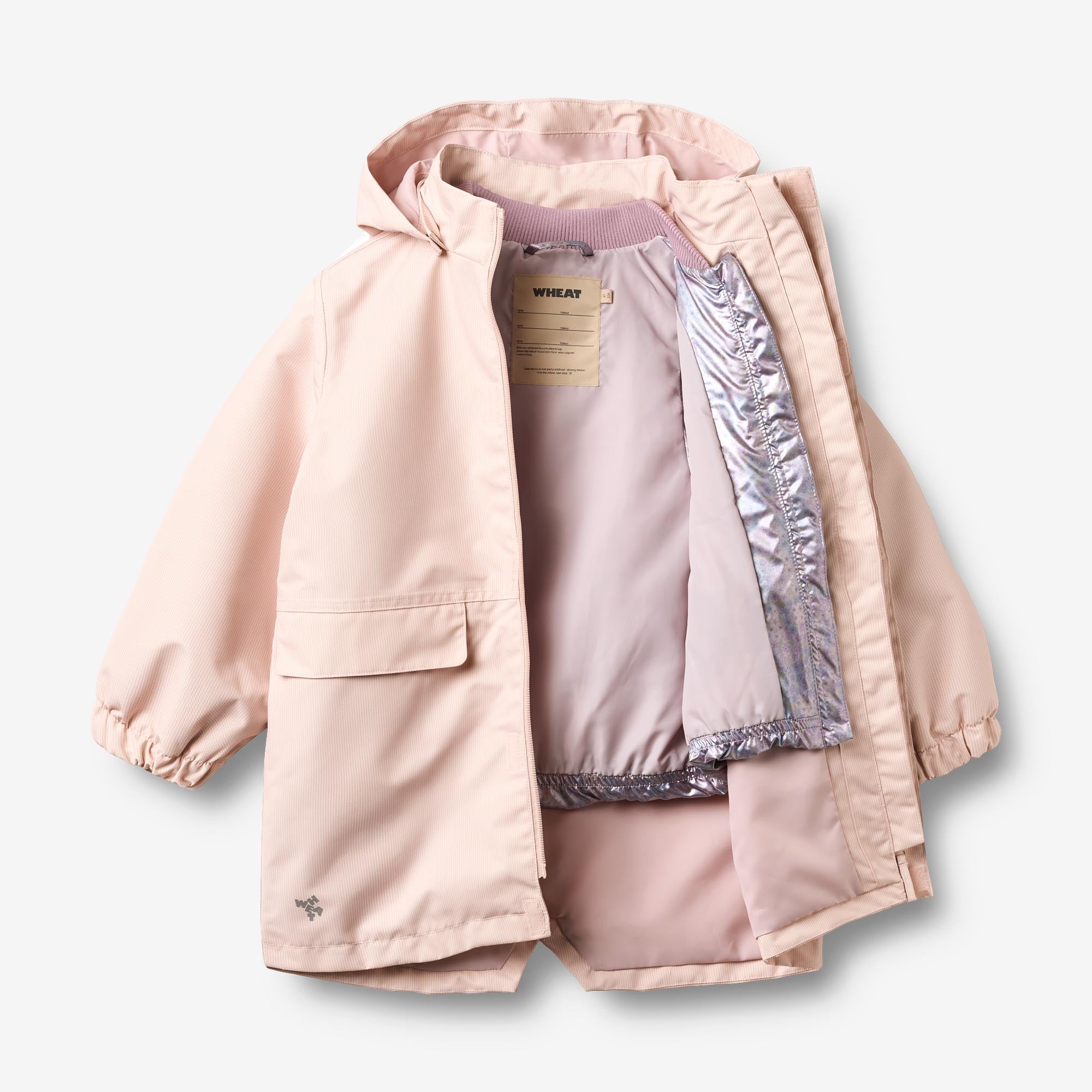 wheat-parka-alke-kinderjacke-rose-violet-stripe-winddicht image 3