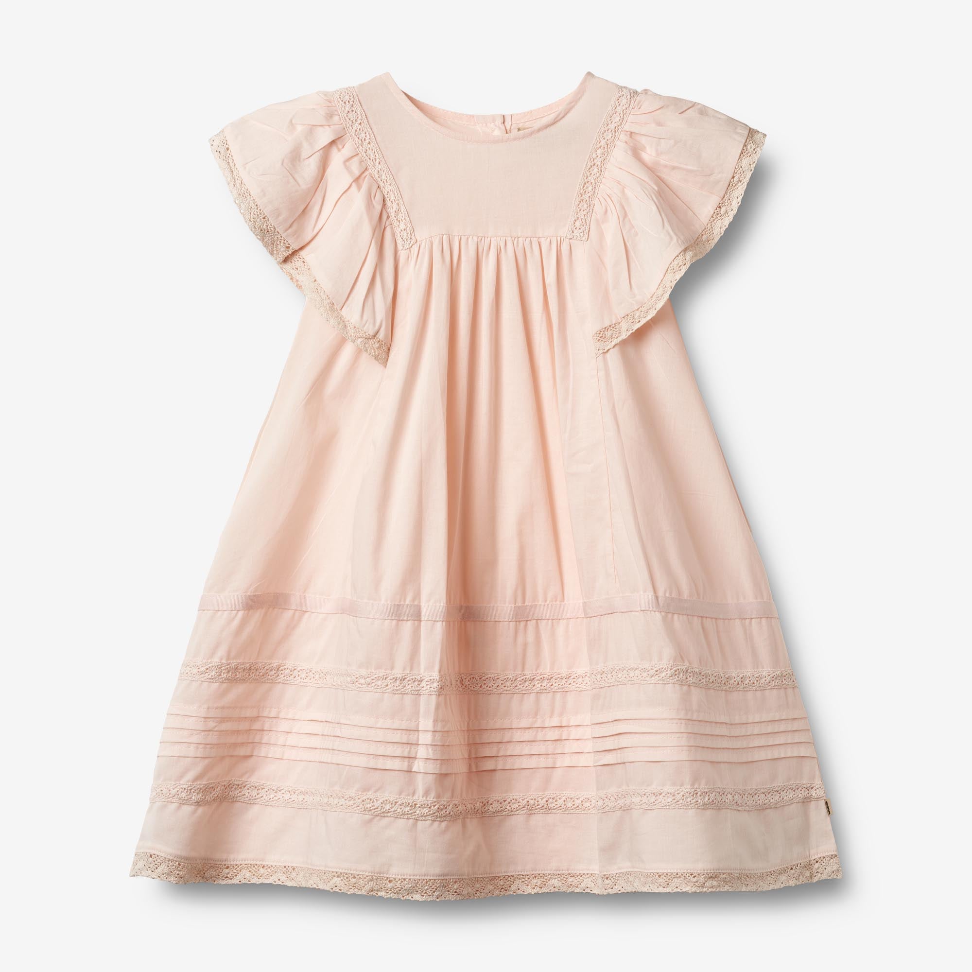 wheat-minna-kleid-powder-bio-baumwolle-spitze image 1
