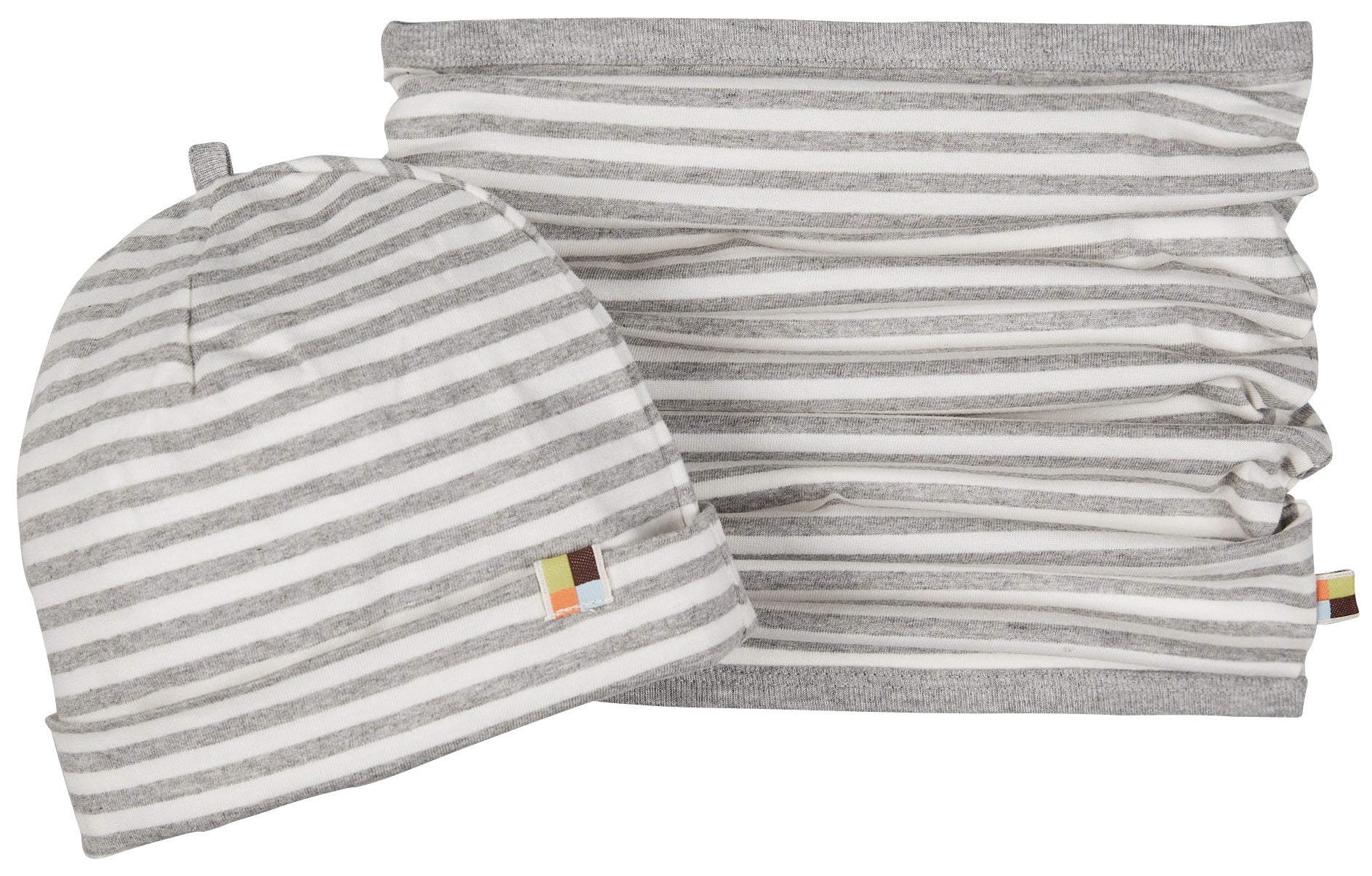 loud-proud-classics-set-m-tze-schlauchschal-grey-62-68 image 1