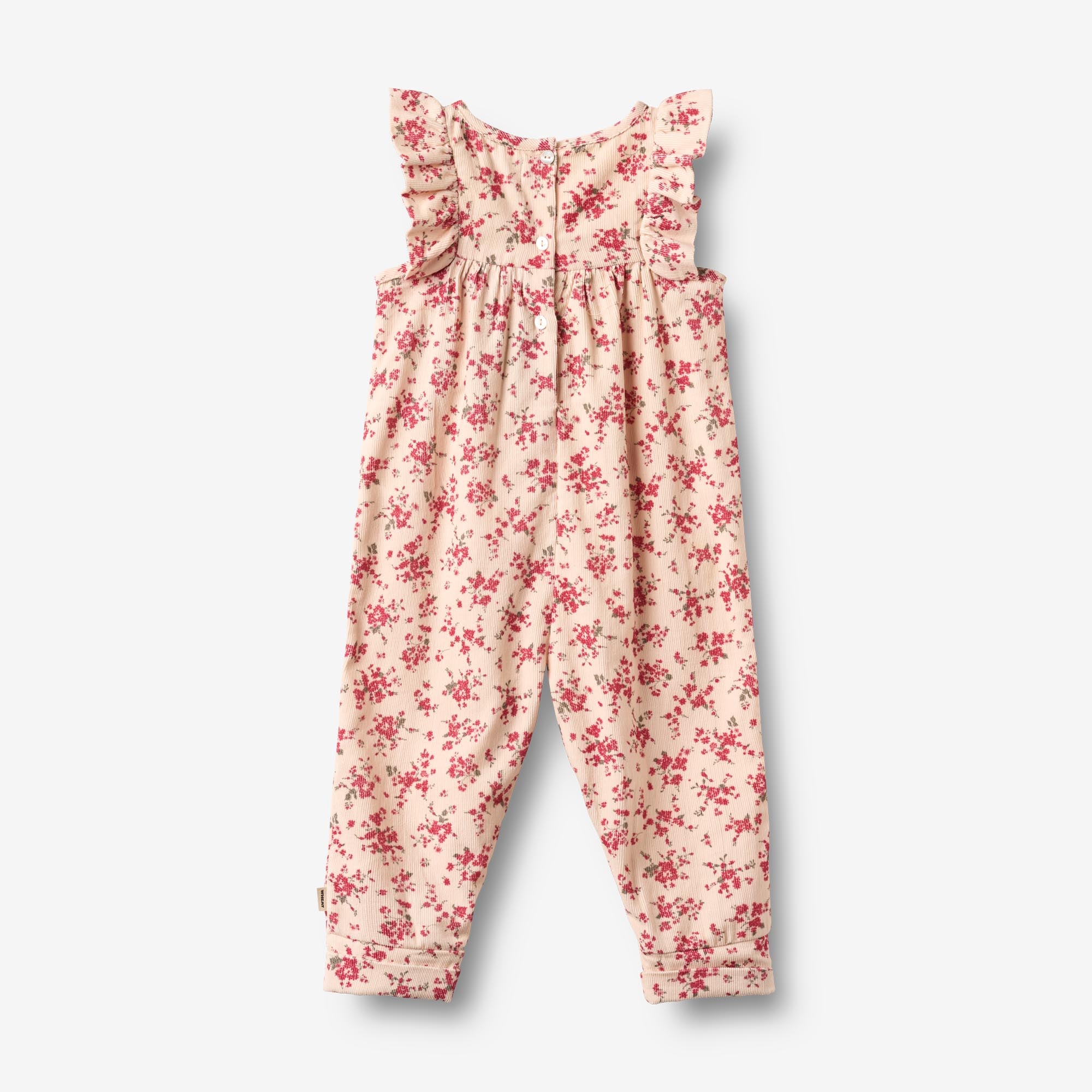 wheat-myrna-strampler-almond-peach-flowers-cord image 2