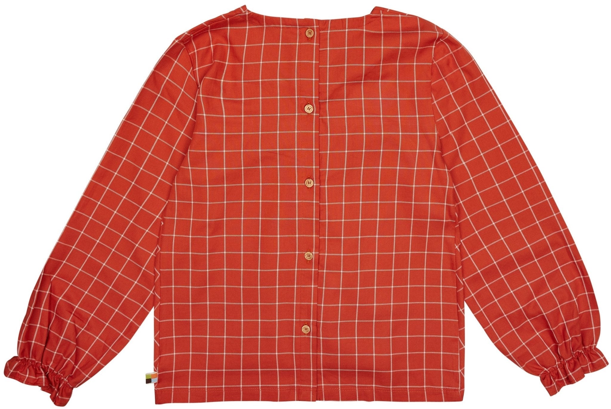 loud-proud-classics-karo-bluse-m-dchen-bluse-cinnamon-146-152 image 2