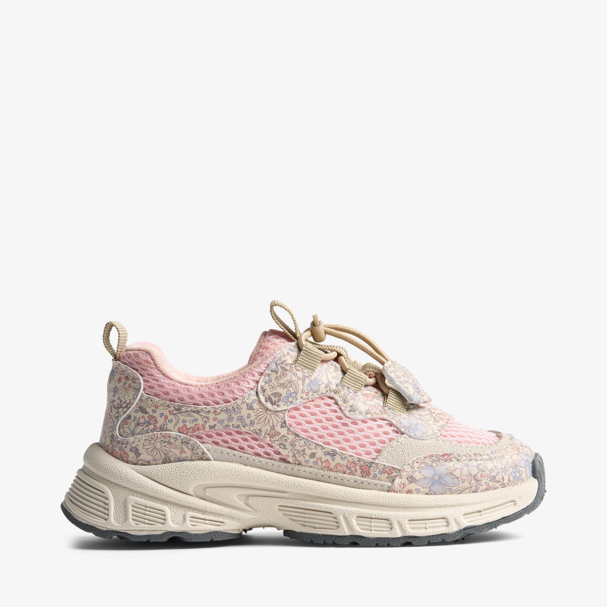 wheat-arthur-sneaker-air-blue-flowers-leder-kinderschuhe image 3