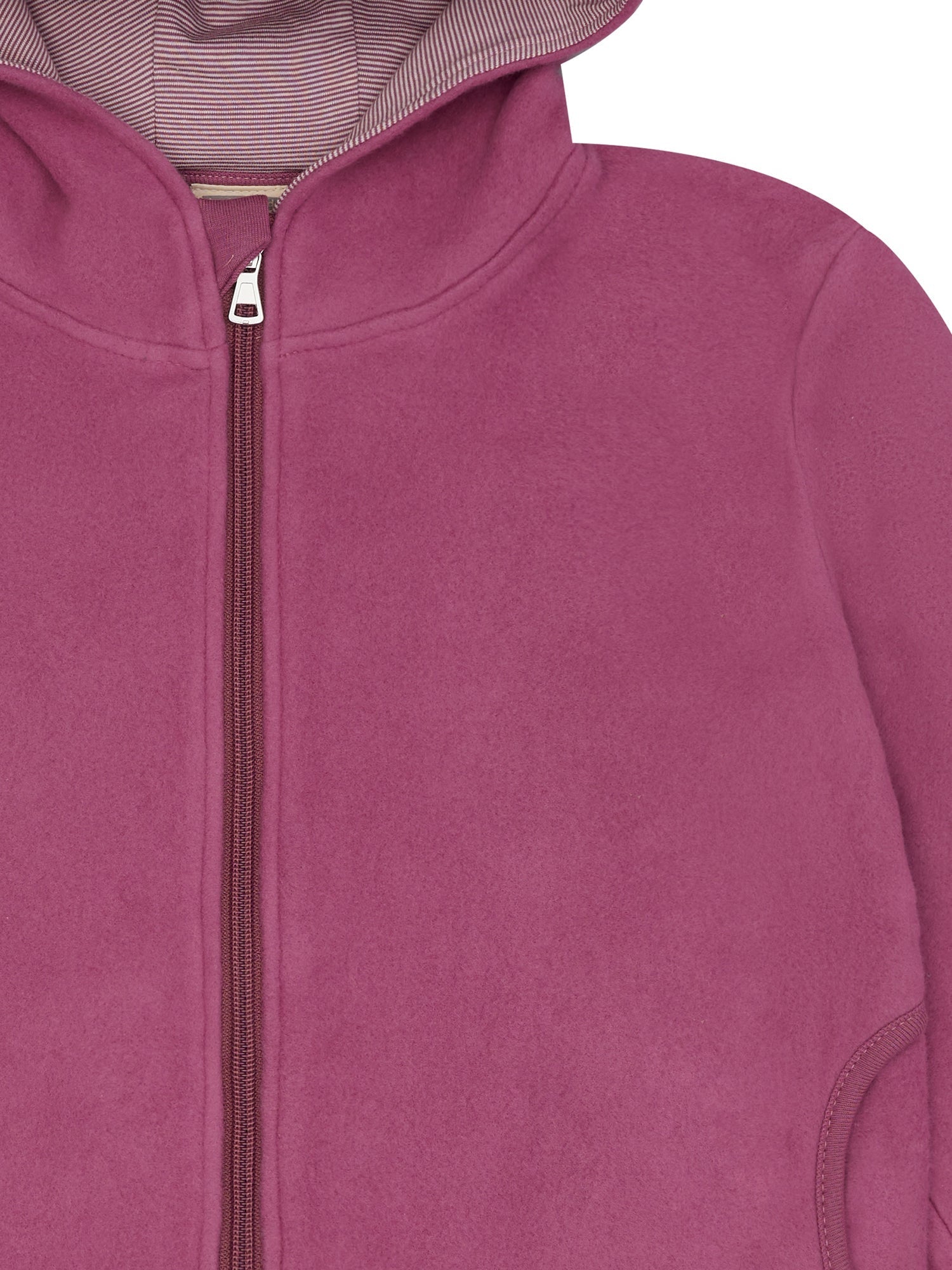 loud-proud-classics-baumwoll-fleece-jacke-curry-warm image 6