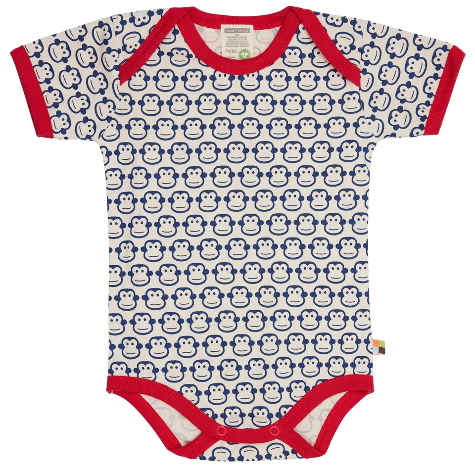 loud-proud-classics-body-kurzarm-affen-bio-baumwolle-50-56 image 1