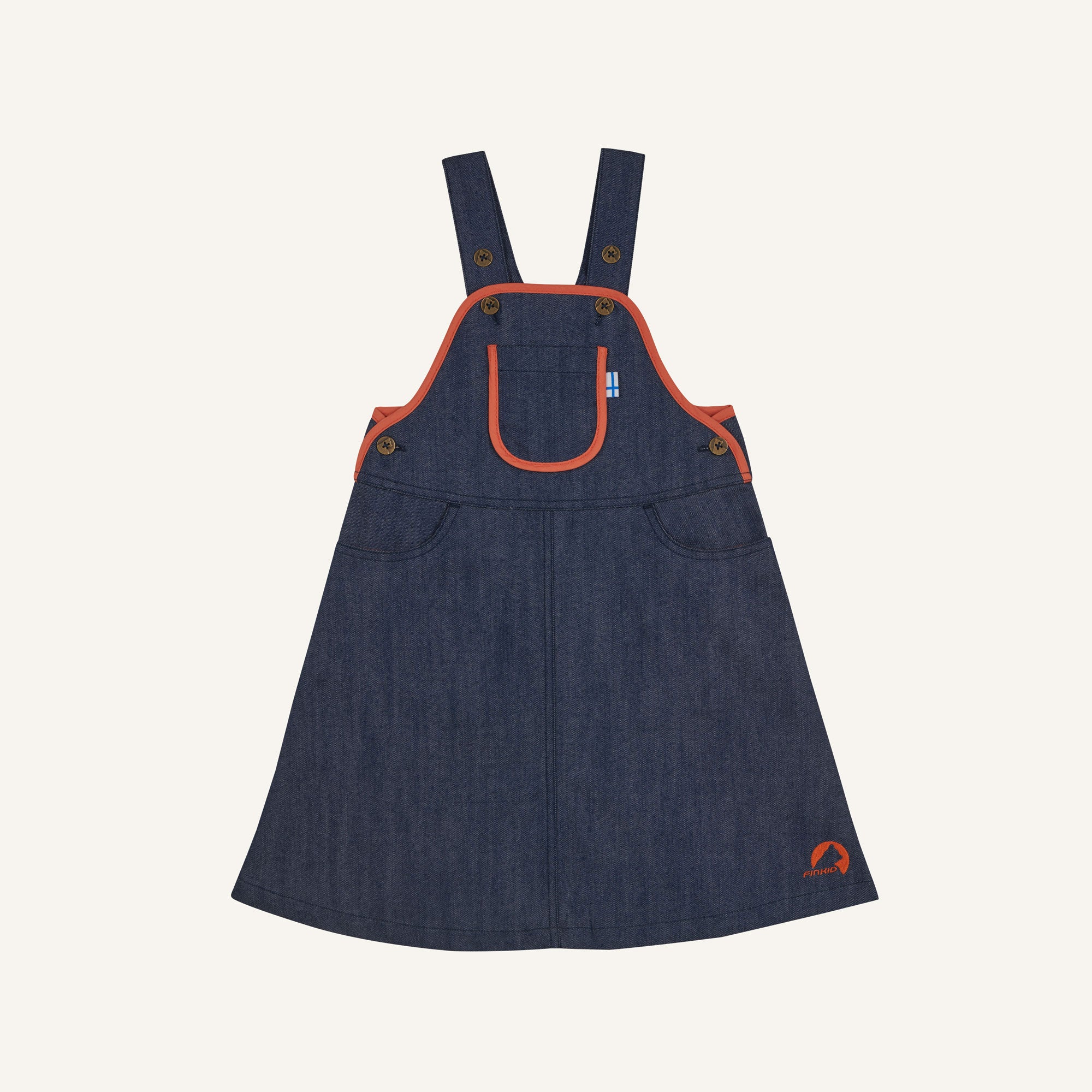 finkid-husky-majali-denim-jeanskleid-kinder-denim-110-120 image 1