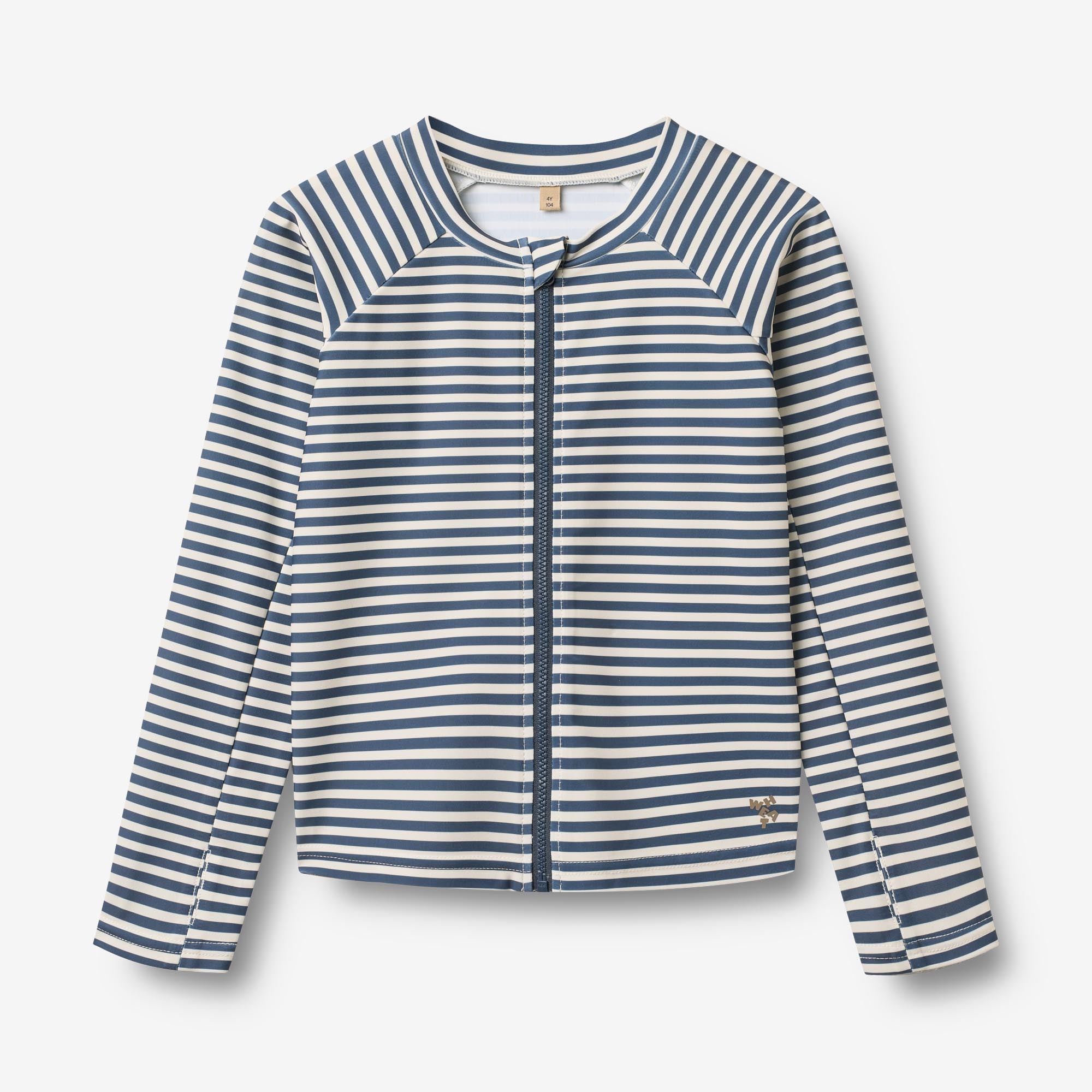 wheat-ada-langarm-schwimmshirt-blue-stripe-upf-40 image 1