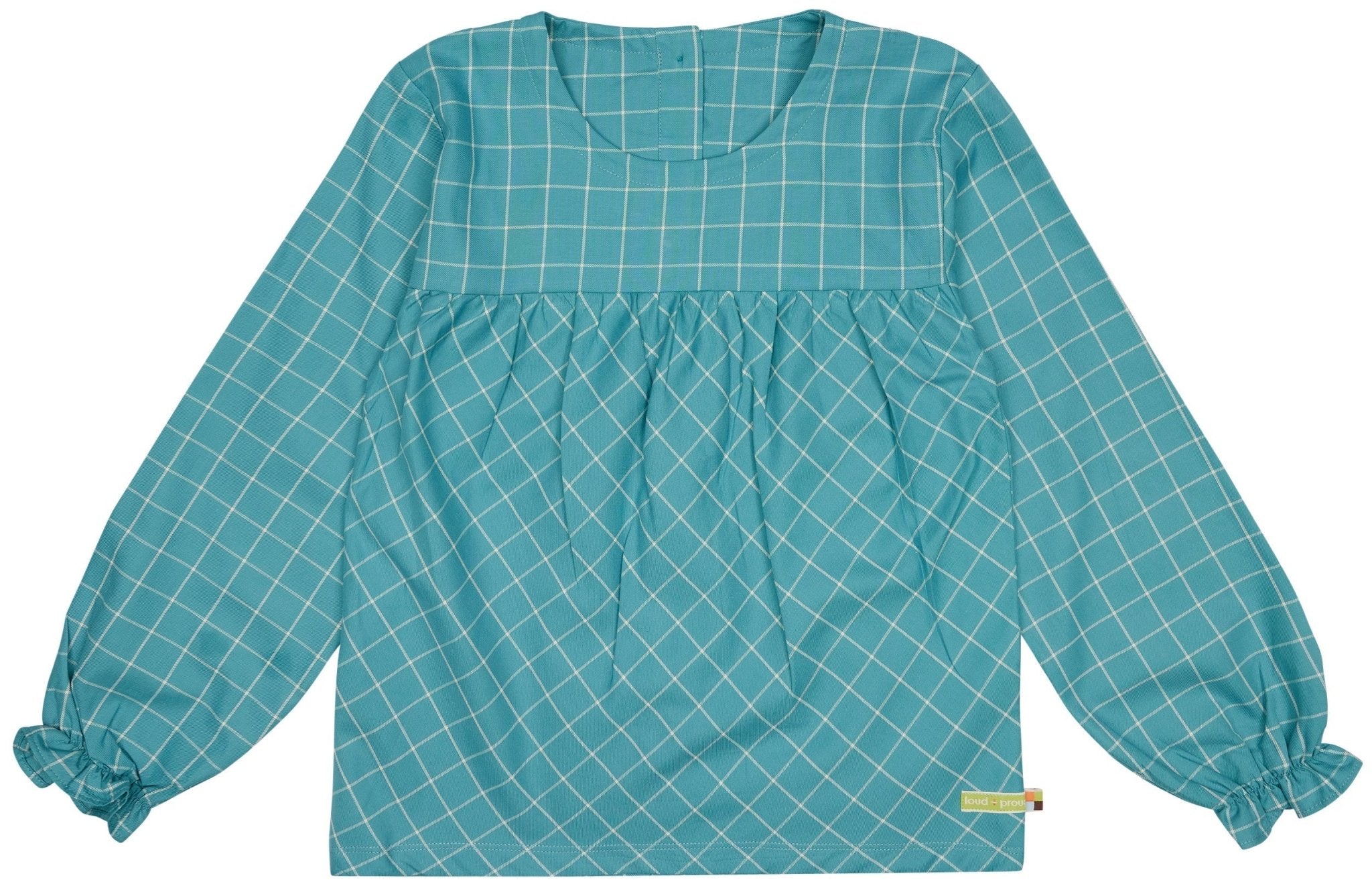 loud-proud-classics-karo-bluse-m-dchen-bluse-cinnamon-146-152 image 5