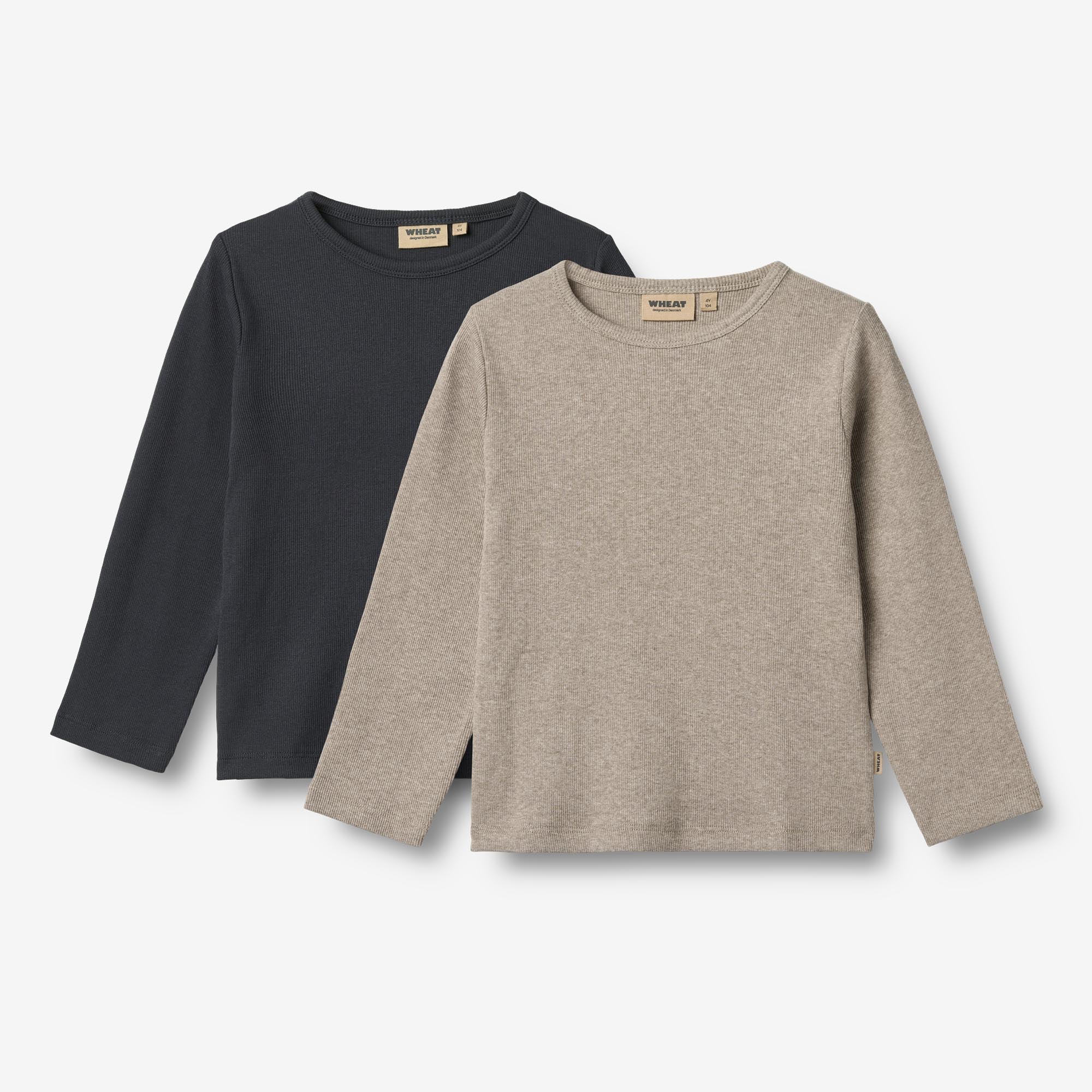 wheat-milo-langarmshirt-navy-2er-bio-baumwolle image 1