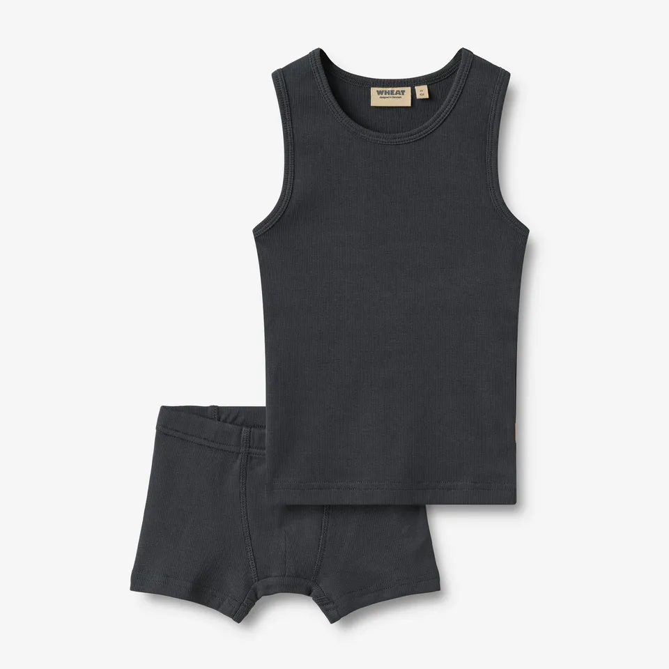 wheat-louis-unterw-sche-set-navy-rippe-2-tlg image 1