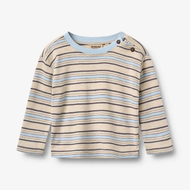 wheat-ebbe-langarmshirt-multi-blue-stripe-bio-baumwolle image 1
