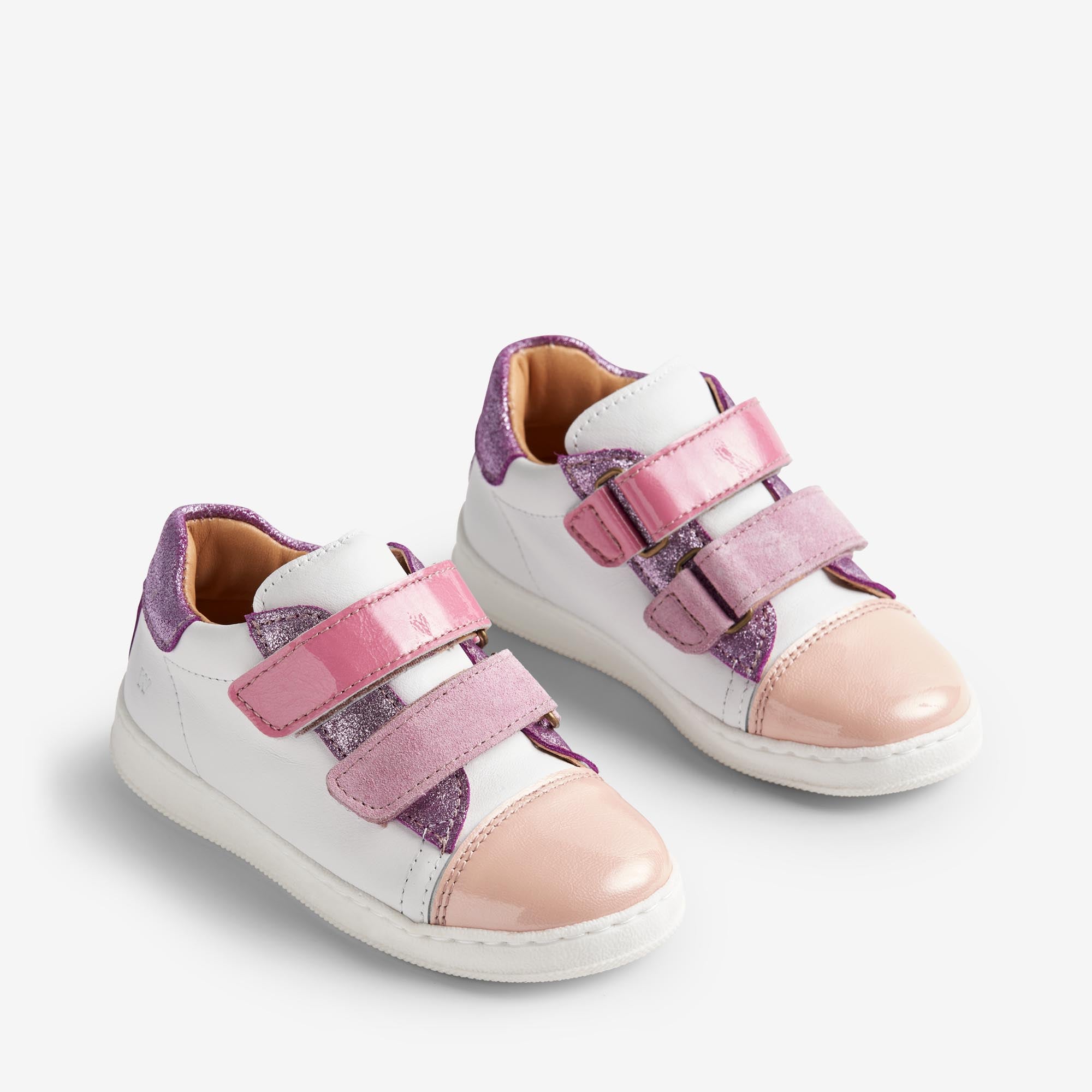 wheat-velo-sneaker-rose-leder-klett image 1