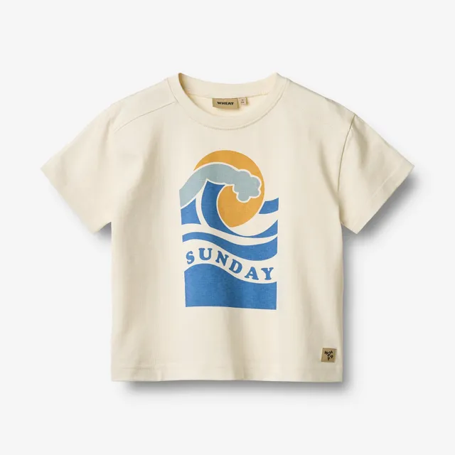 wheat-storm-t-shirt-ivory-kinder-bio-baumwolle-kurzarm image 1