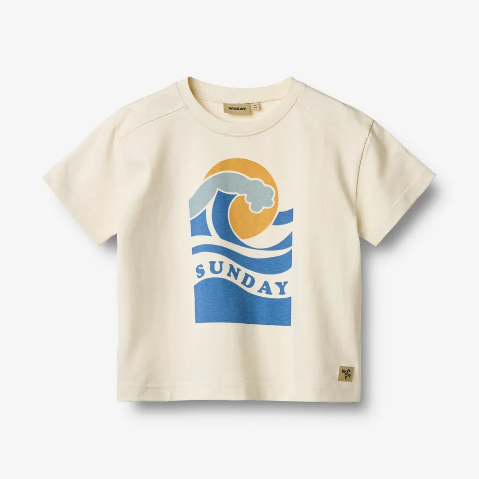 wheat-storm-t-shirt-ivory-kinder-bio-baumwolle-kurzarm image 1