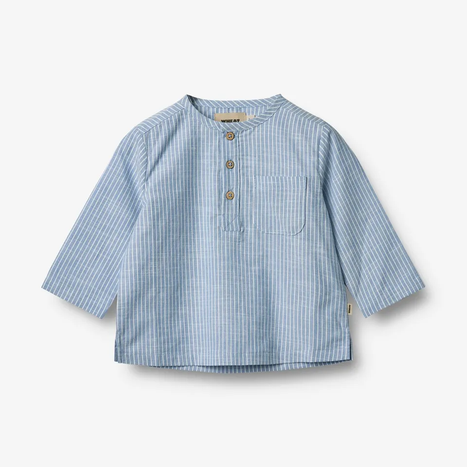 wheat-bj-rk-hemd-baby-blue-stripe-bio-baumwolle image 1