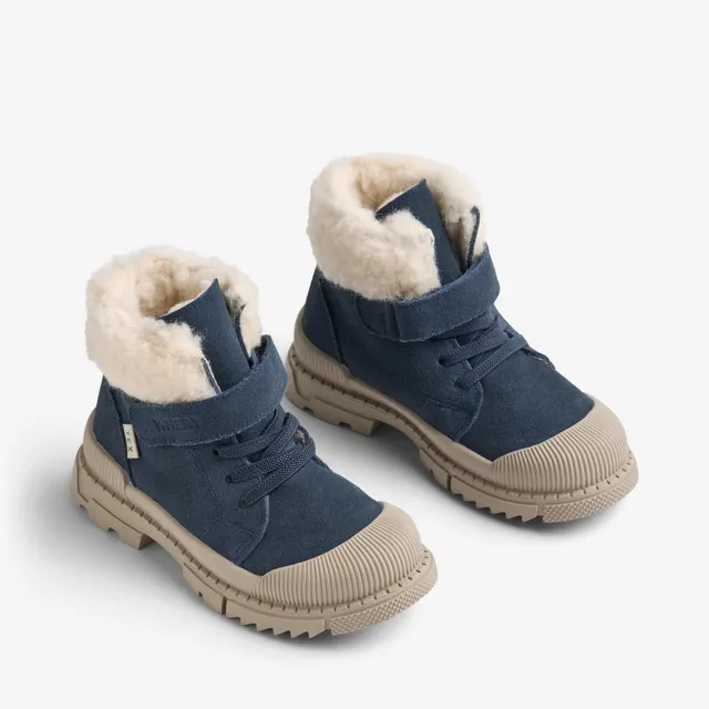 wheat-echo-tex-winterstiefel-greyblue-wildleder-wollfutter image 1