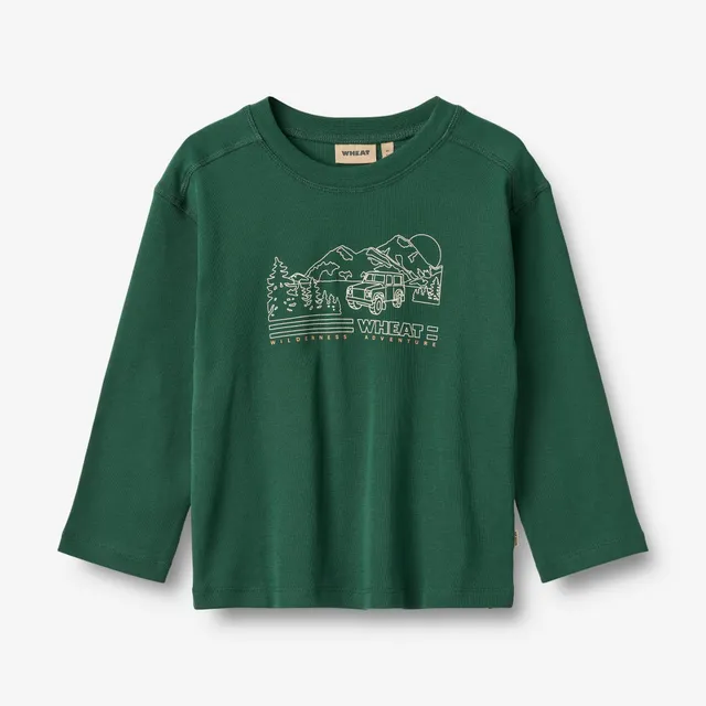 wheat-holger-langarmshirt-kale-bio-baumwolle-print image 1