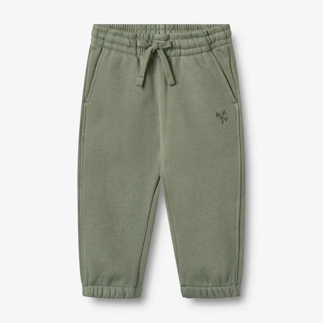 wheat-cruz-sweathose-dusty-green-bio-baumwolle-baby image 1