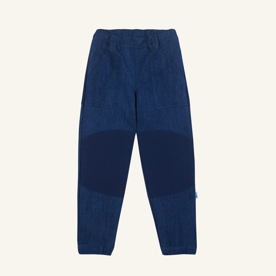 finkid-kelmi-thermo-denim-winterjeans-denim-80-90-fleece image 1