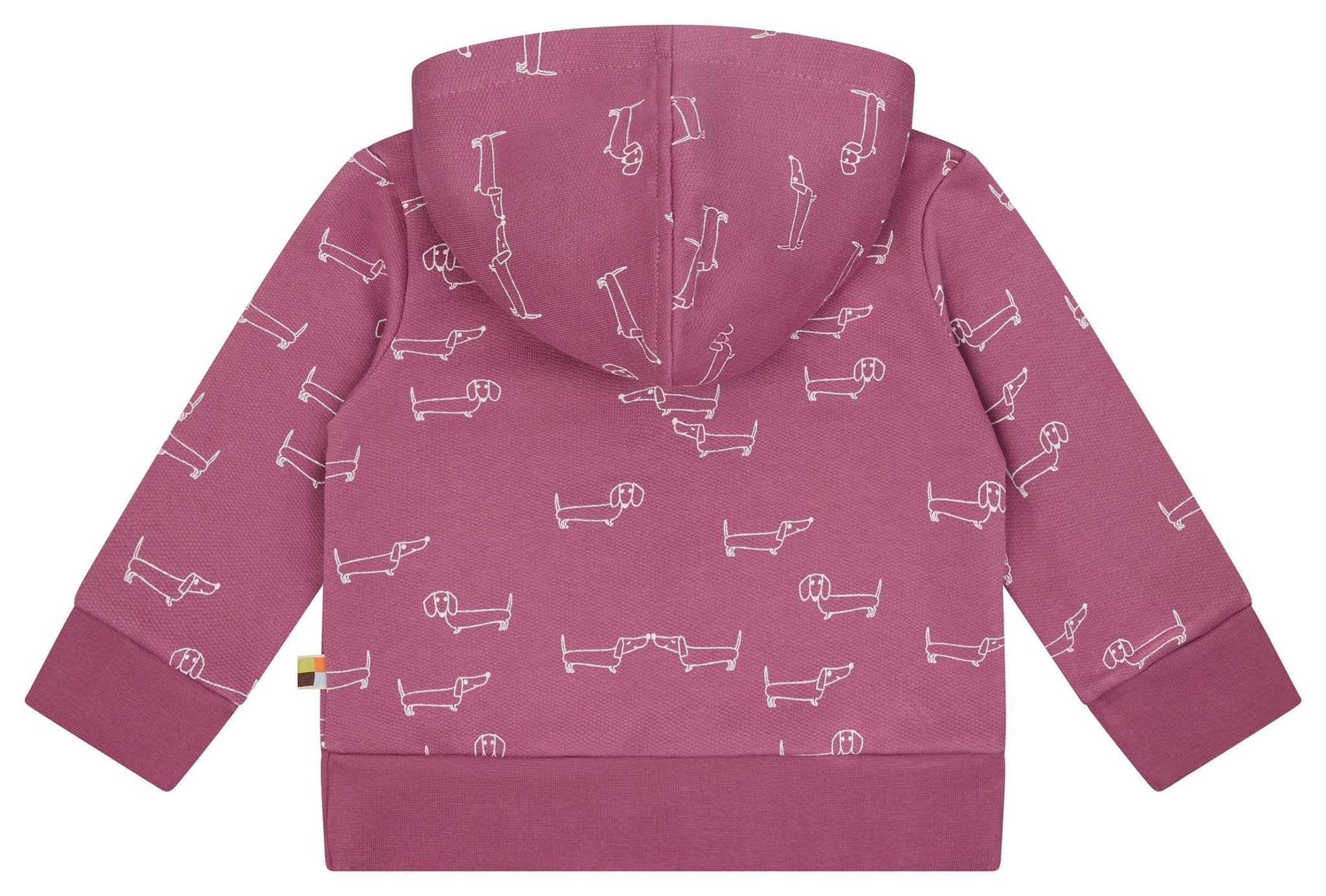 loud-proud-classics-sweatjacke-kapuze-curry-dackel image 5