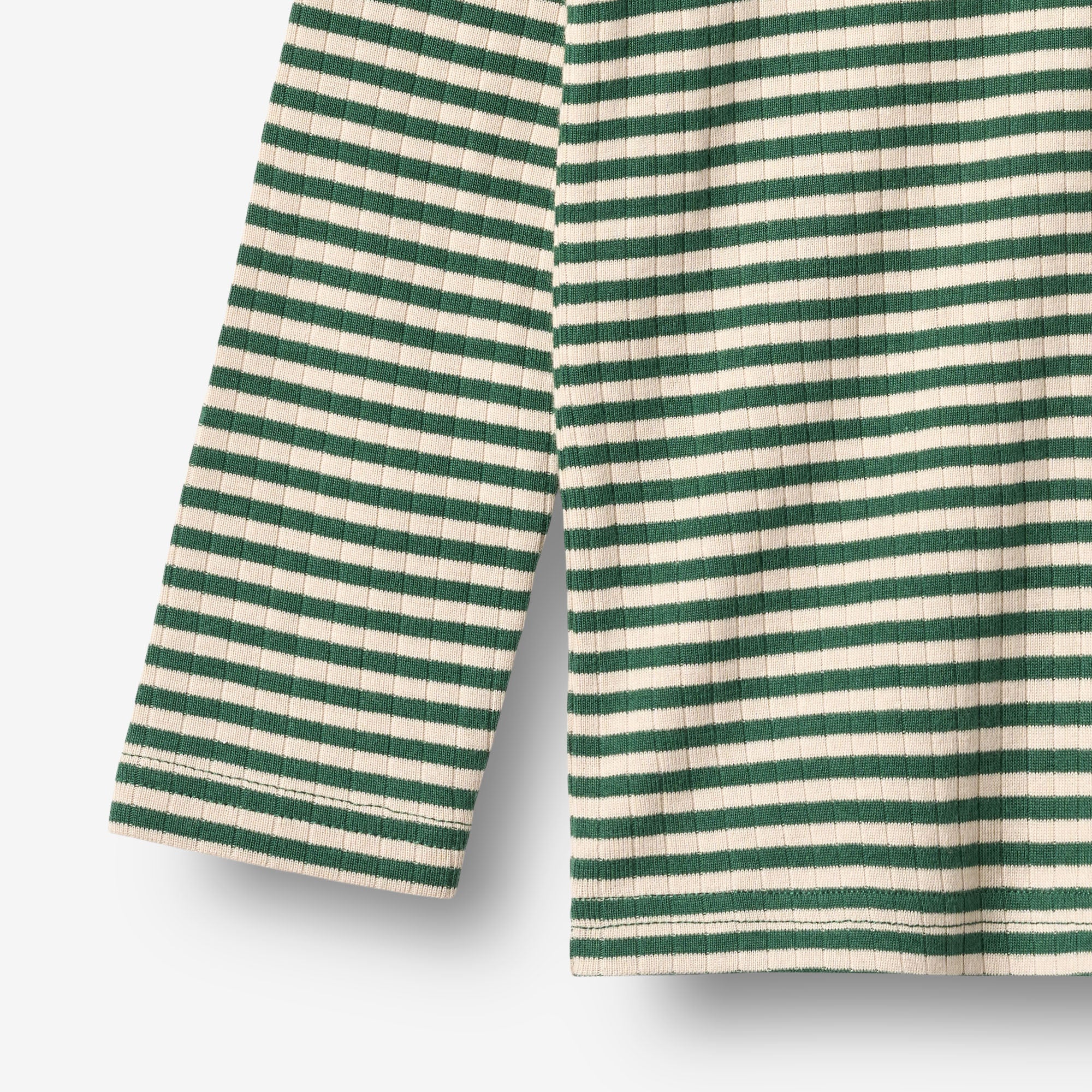 wheat-stig-t-shirt-langarm-bio-baumwolle-green-stripe image 5