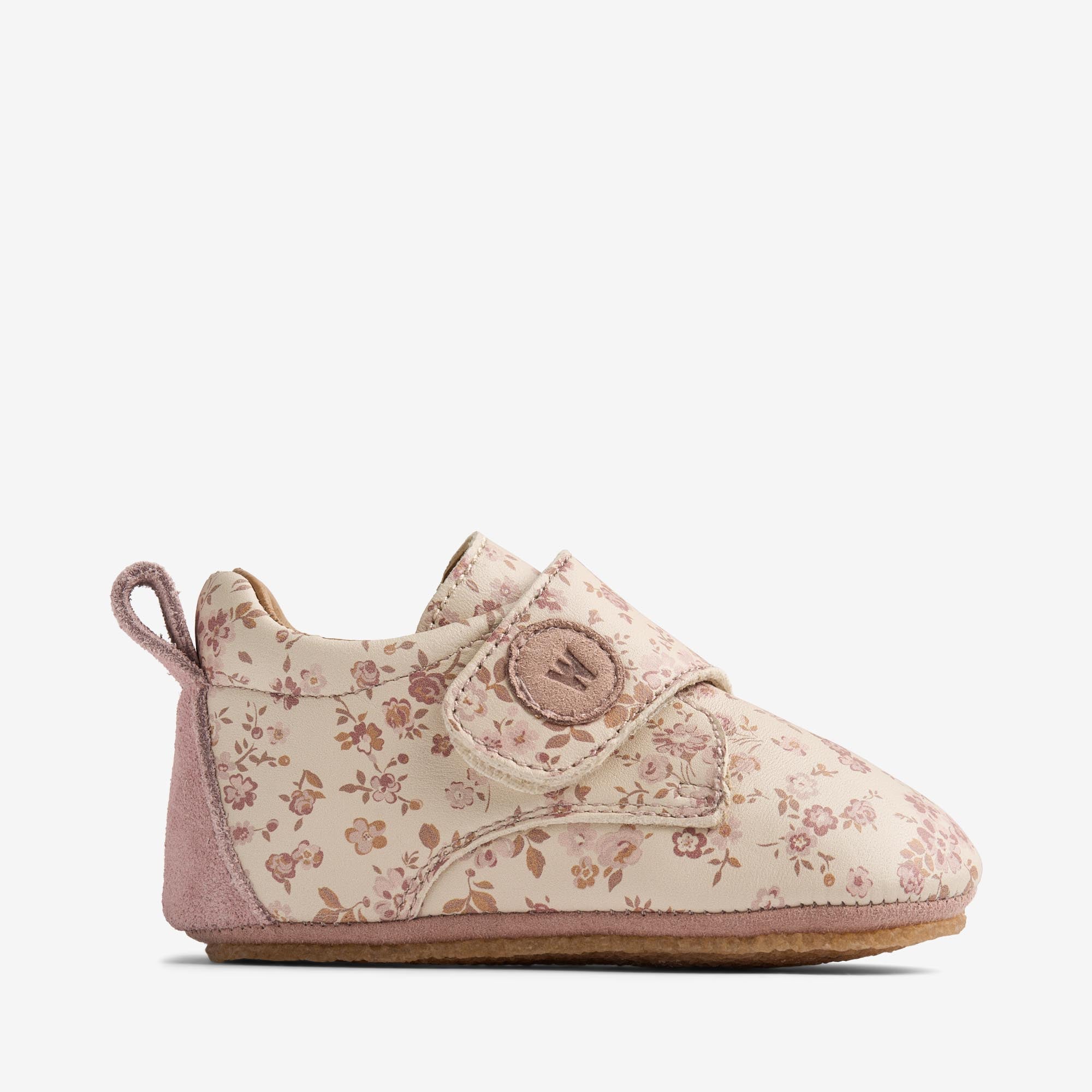 wheat-indoor-shoe-dakota-hausschuhe-rose-flowers-leder image 4