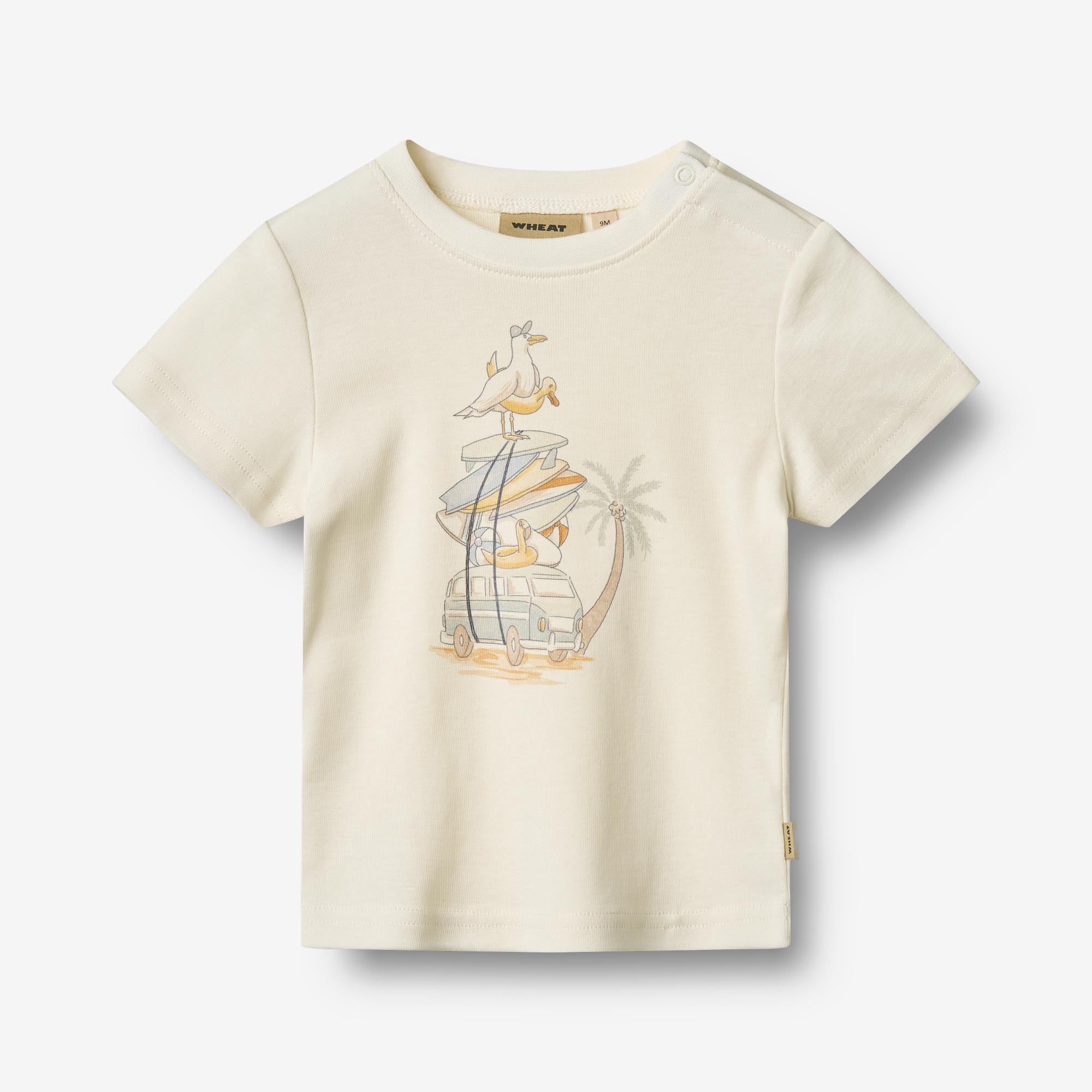 wheat-ricco-t-shirt-baby-ivory-bio-baumwolle image 1