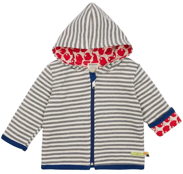 loud-proud-classics-wendejacke-kapuze-grey-74-80 image 1