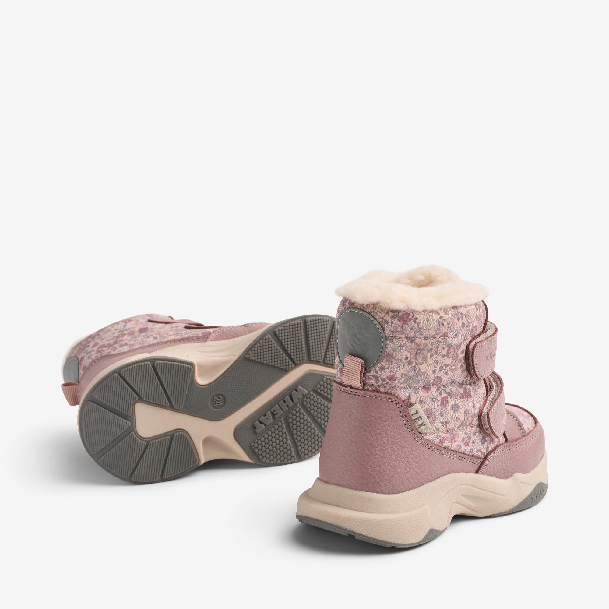 wheat-winterboot-millas-2-0-tex-stiefel-rose-dust-flowers image 2