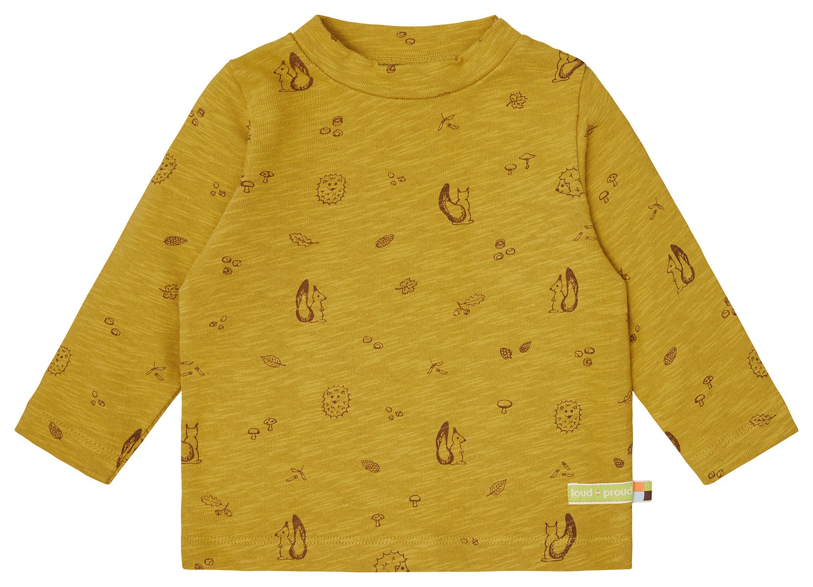 loud-proud-classics-shirt-slub-azur-langarm-waldmotiv image 4