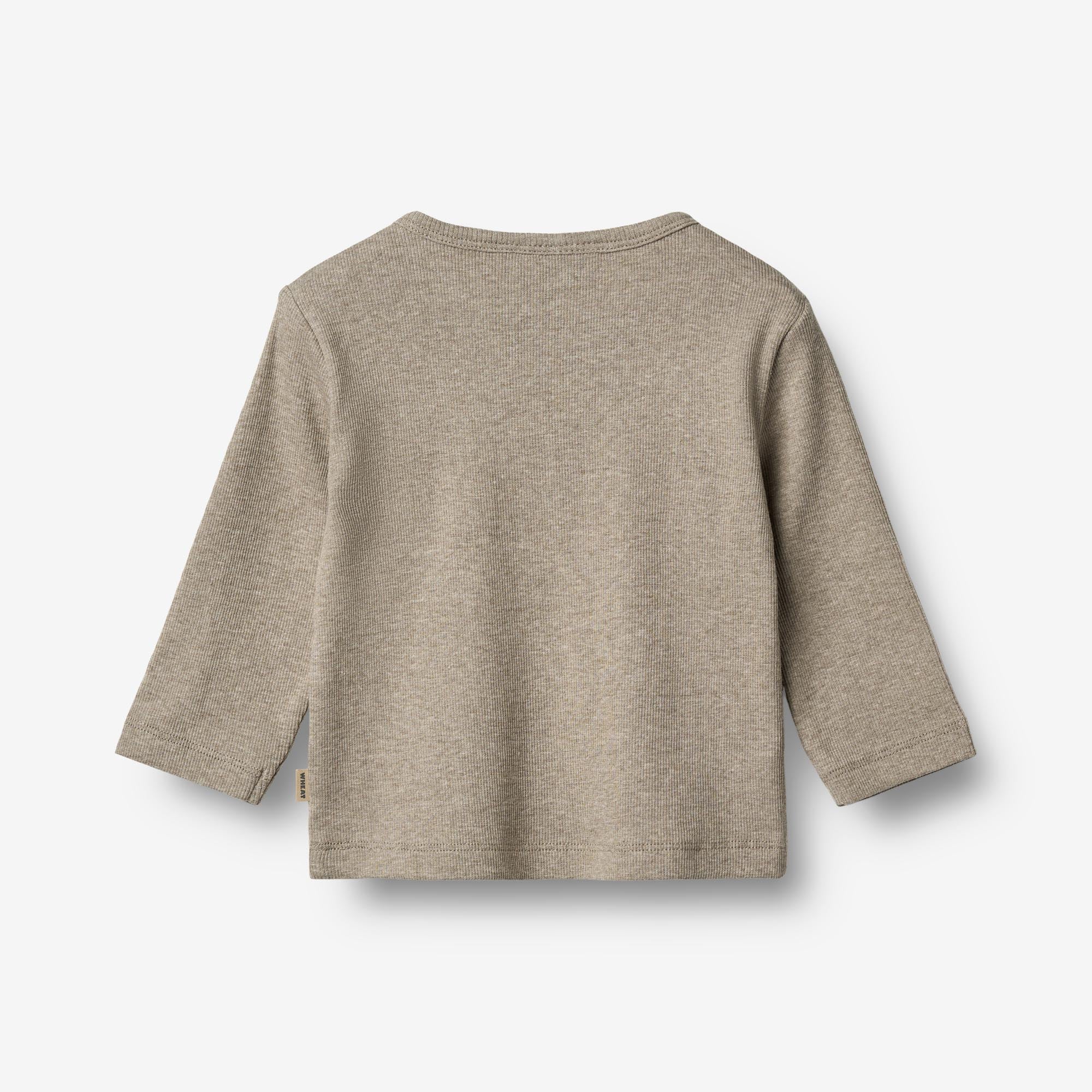 wheat-milo-langarmshirt-baby-gravel-melange-bio image 2