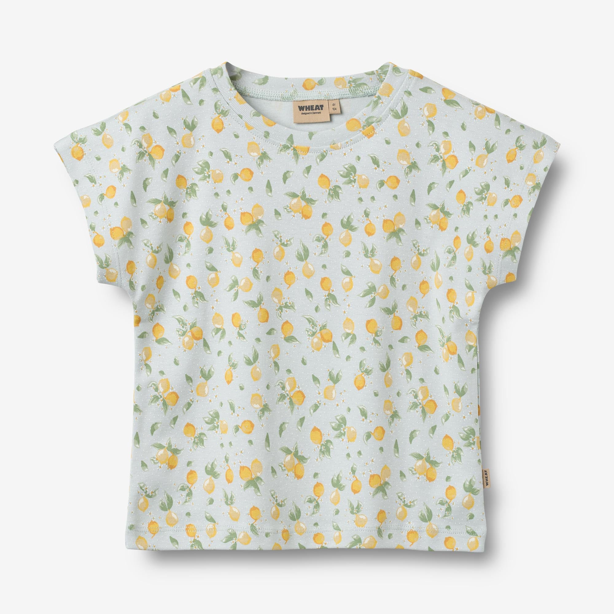 wheat-bette-t-shirt-summer-blue-citrus-bio image 1