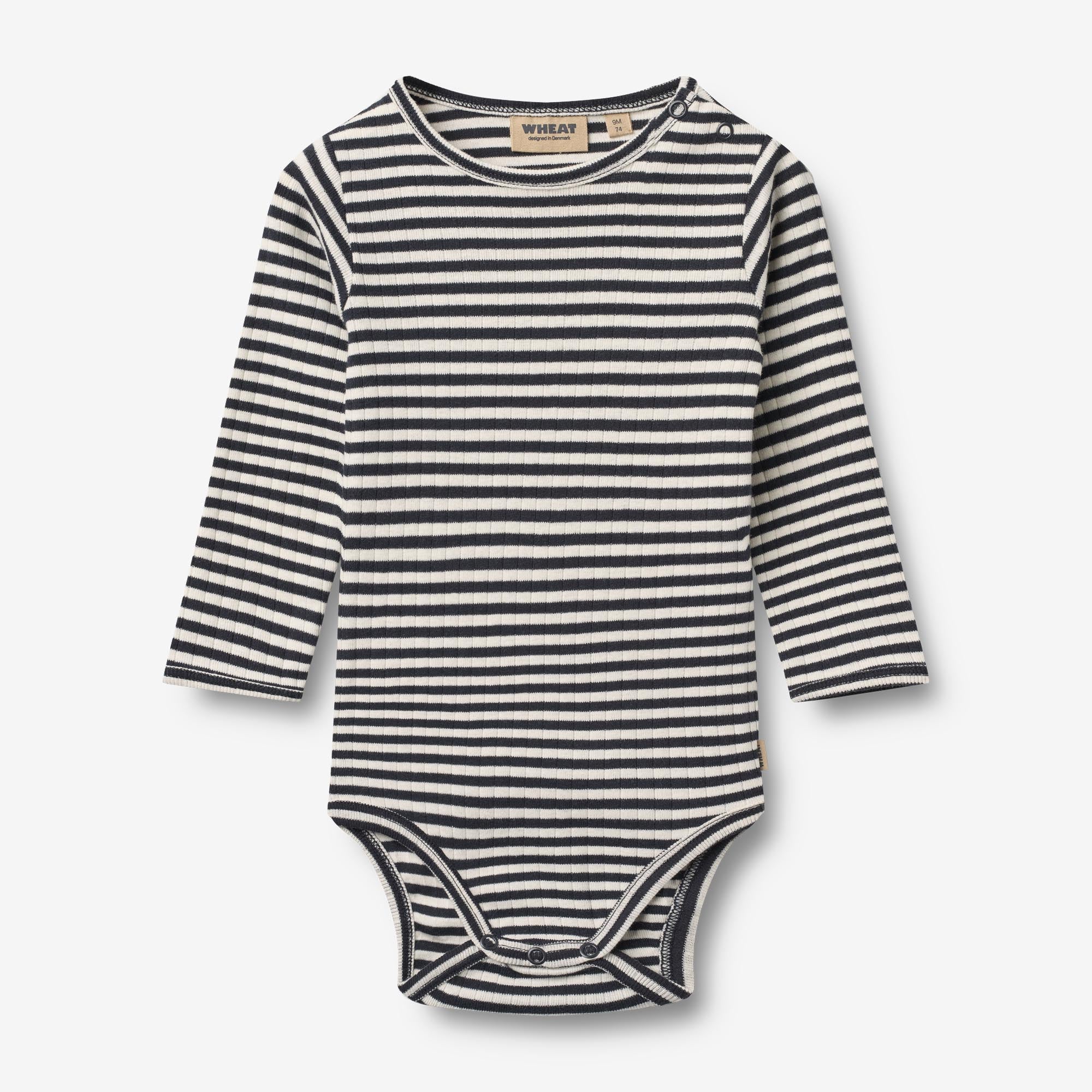 wheat-berti-body-navy-rib-stripe-bio-baumwolle-langarm image 1