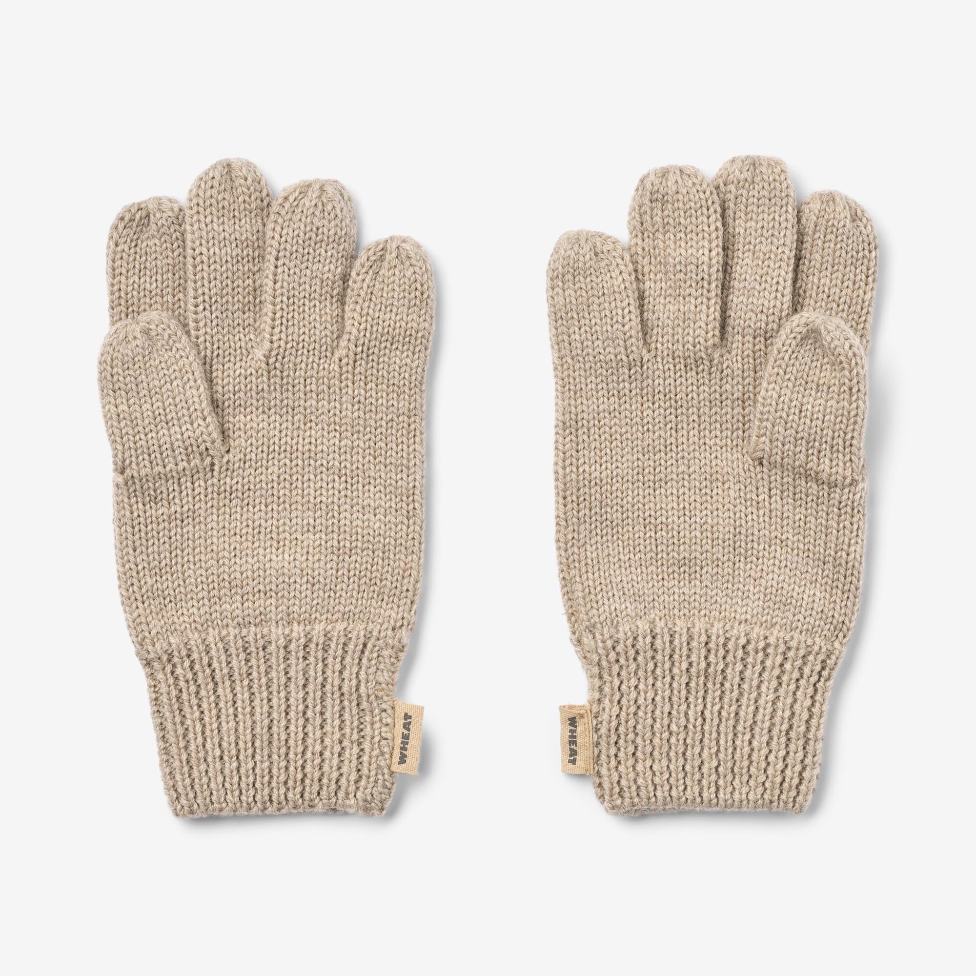 wheat-bobbe-fingerhandschuhe-warm-sand-melange-merino image 2