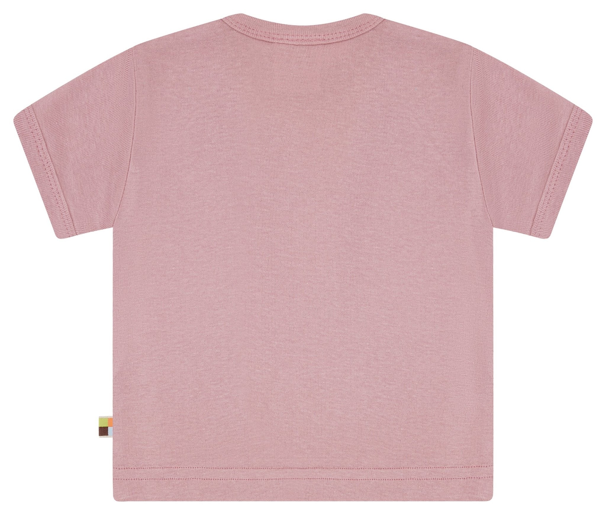 loud-proud-classics-t-shirt-uni-feinripp-aster-bio-baumwolle image 2