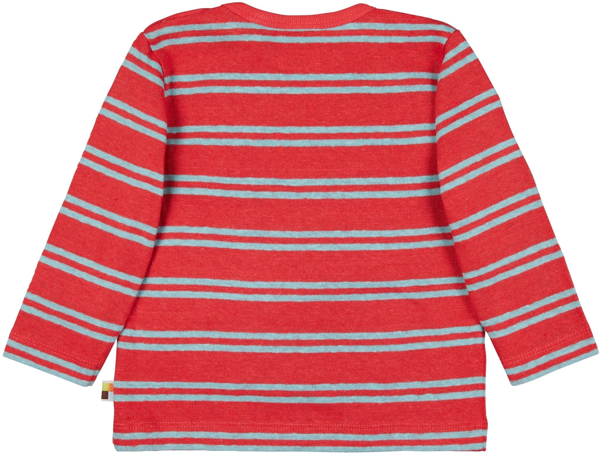 loud-proud-classics-shirt-streifen-leinen-shirt-chili image 2