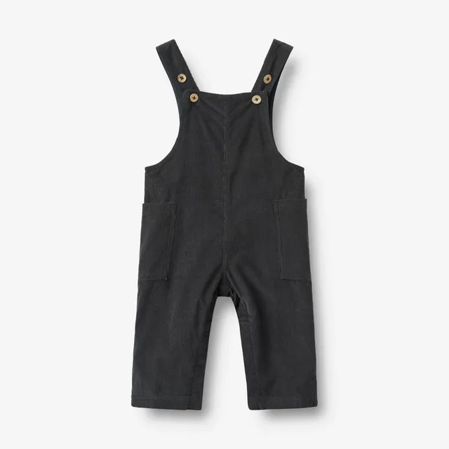 wheat-viggo-overall-navy-baby-cord-bio image 1