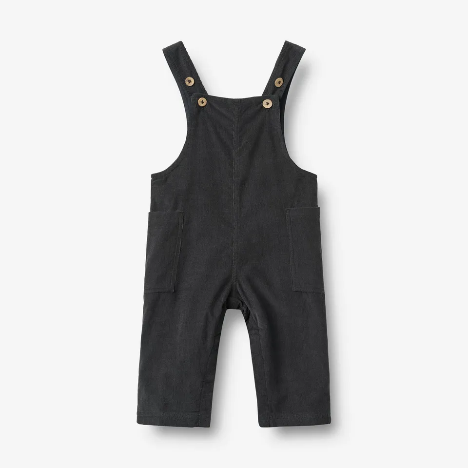 wheat-viggo-overall-navy-baby-cord-bio image 1