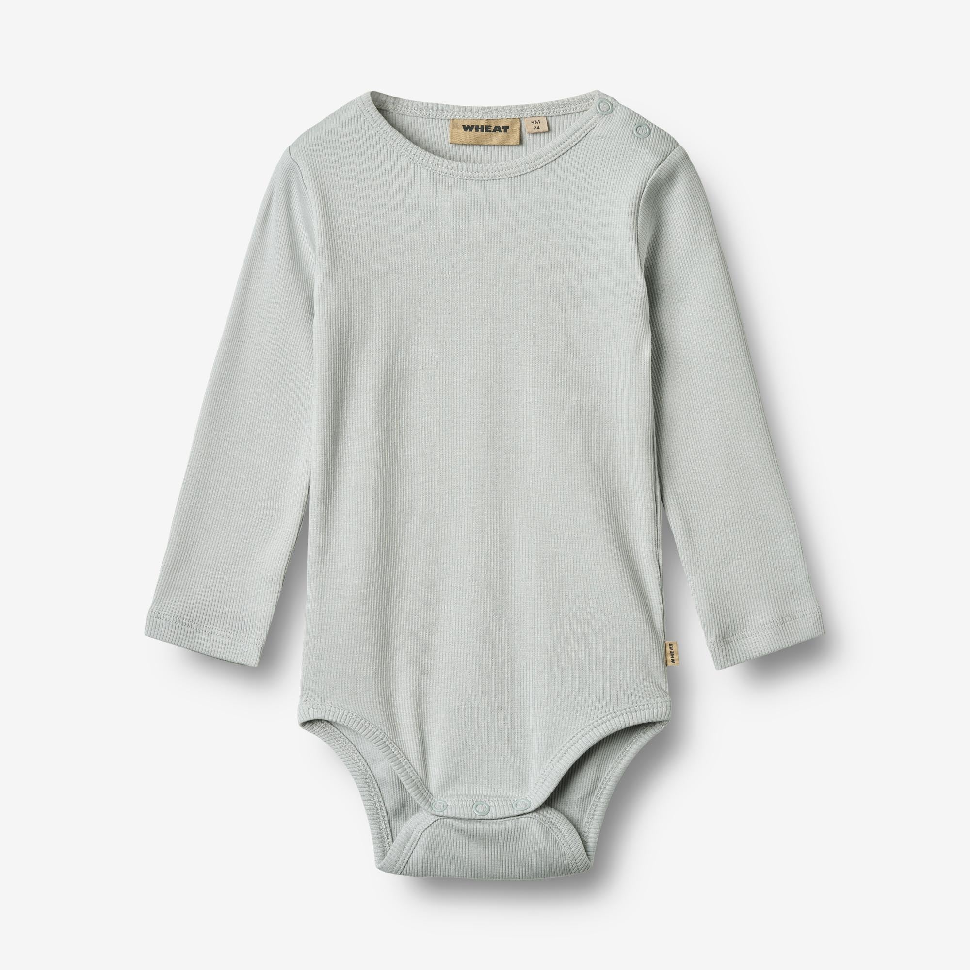 wheat-spencer-langarm-body-soft-blue-bio-baumwolle image 1