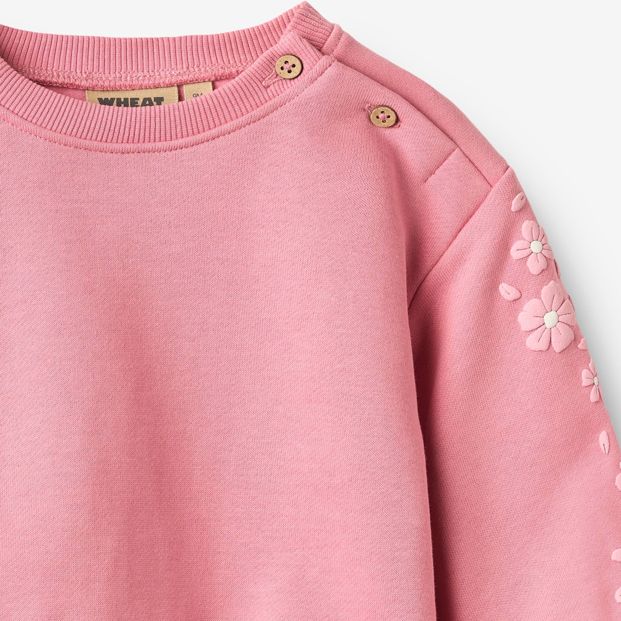 wheat-eliza-sweatshirt-wild-rose-bio-baby image 3